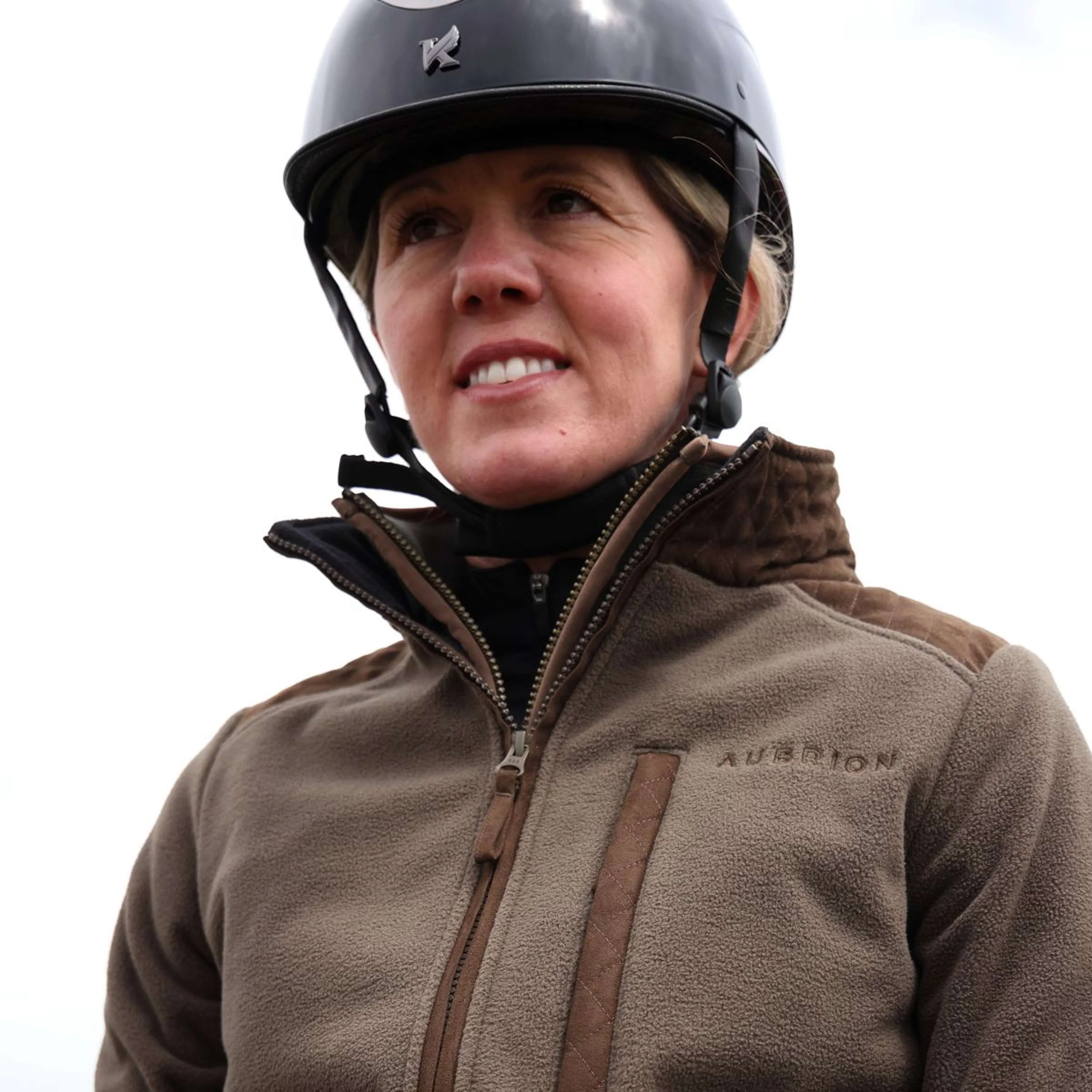 Aubrion by Shires Jacke Heritage Fleece Dunkelolive - Image 20