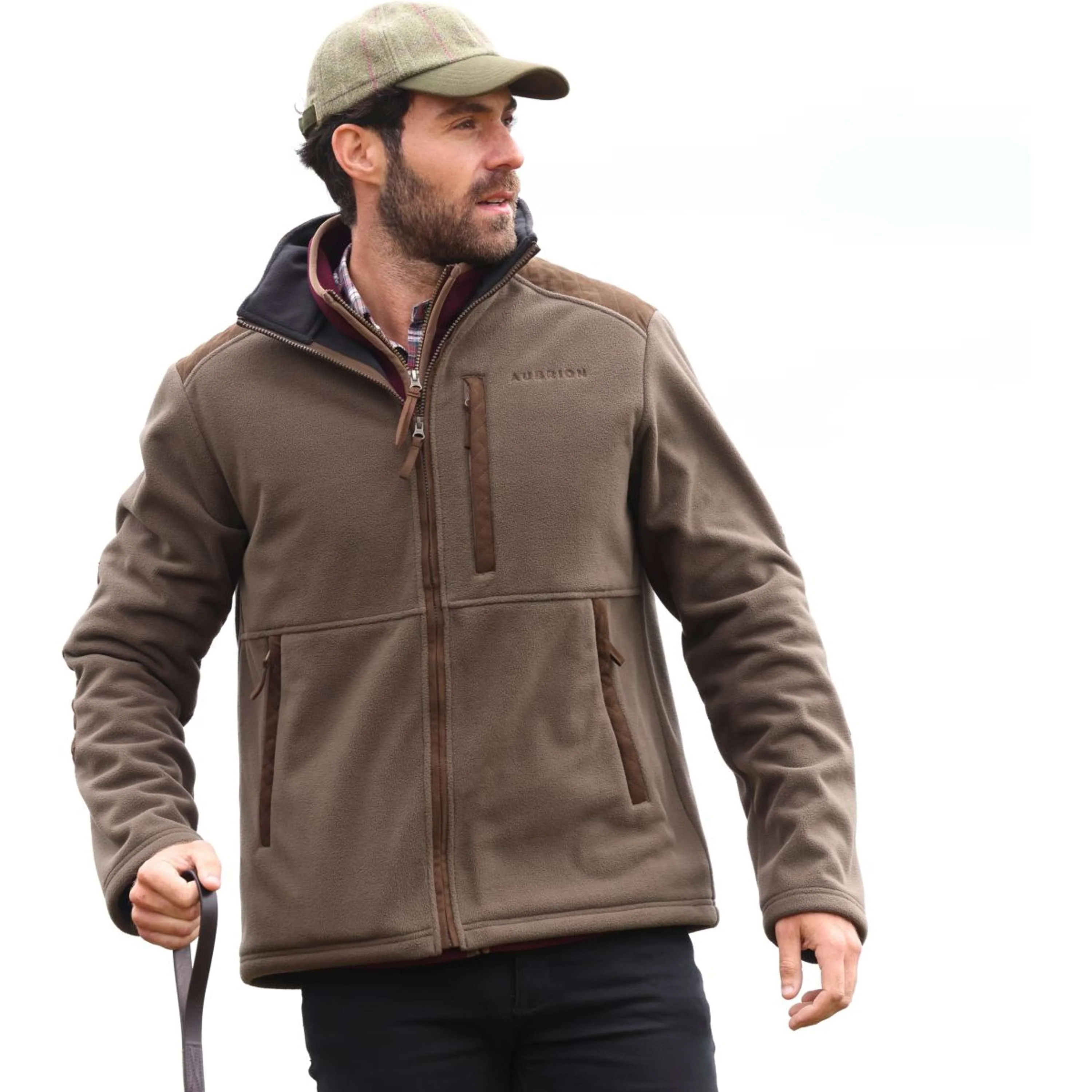 Aubrion by Shires Jacke Heritage Fleece Dunkelolive - Image 24