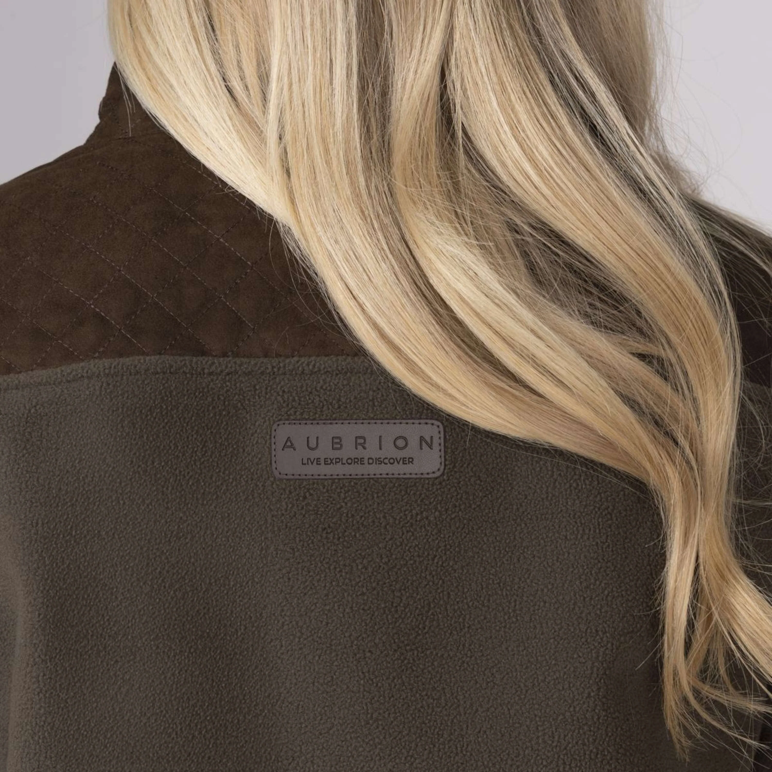 Aubrion by Shires Jacke Heritage Fleece Dunkelolive - Image 50
