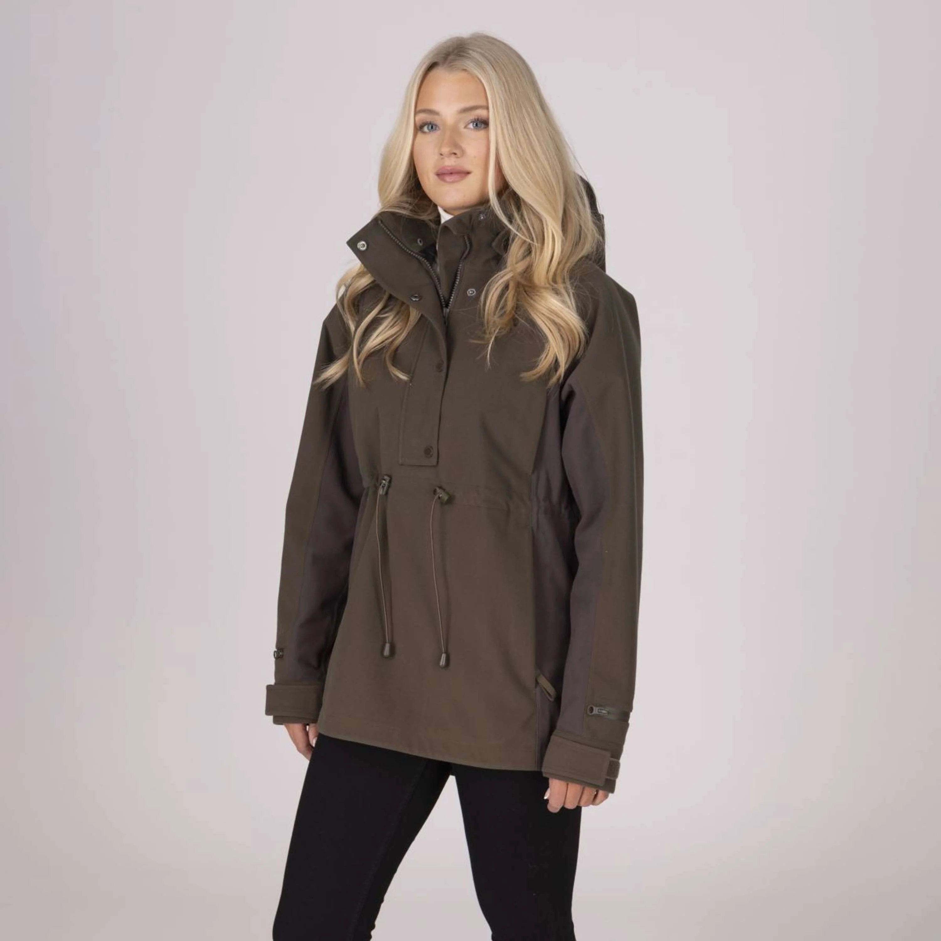 Aubrion by Shires Pullover Heritage Dunkelolive - Image 30