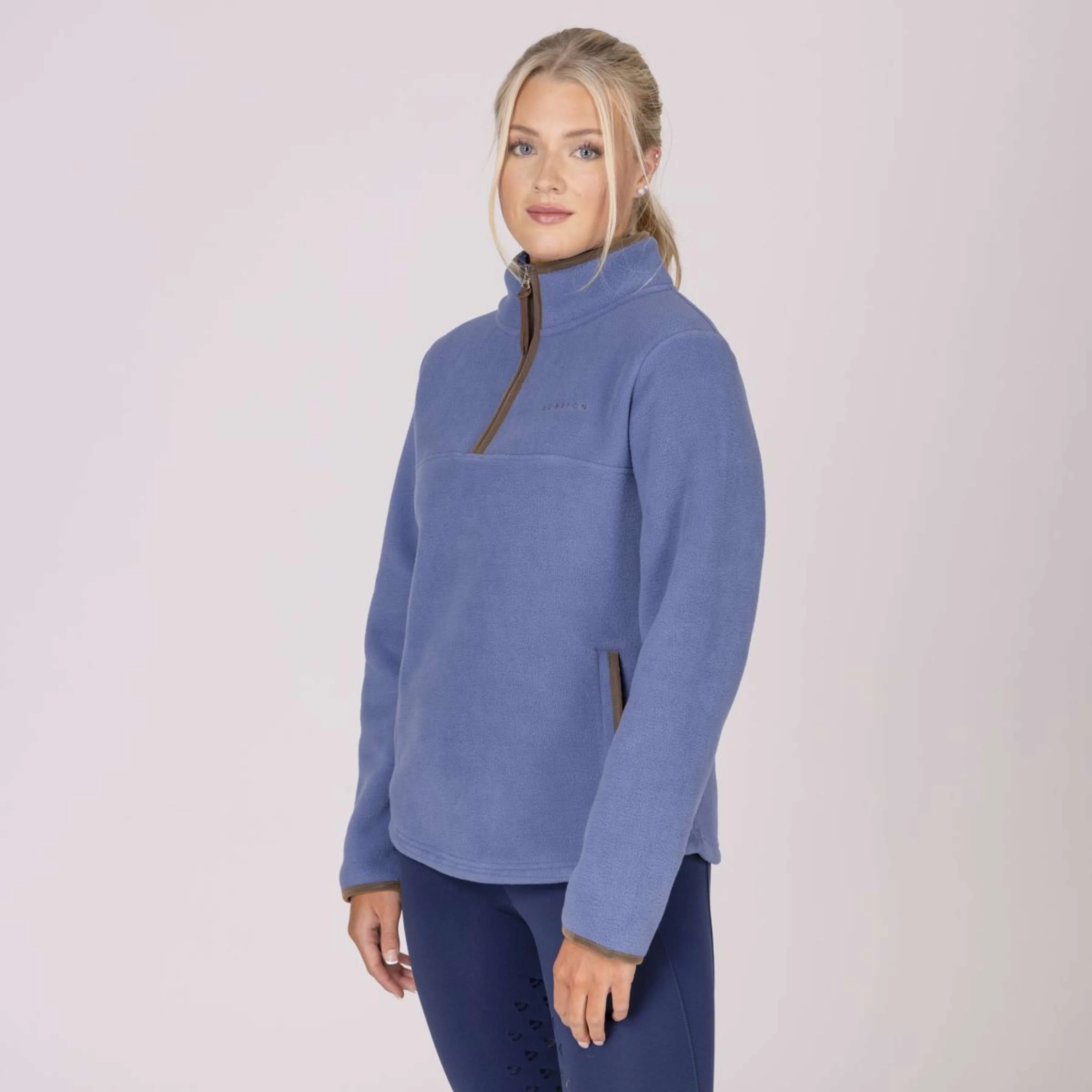 Aubrion by Shires Pullover Original Fleece Blau - Image 23