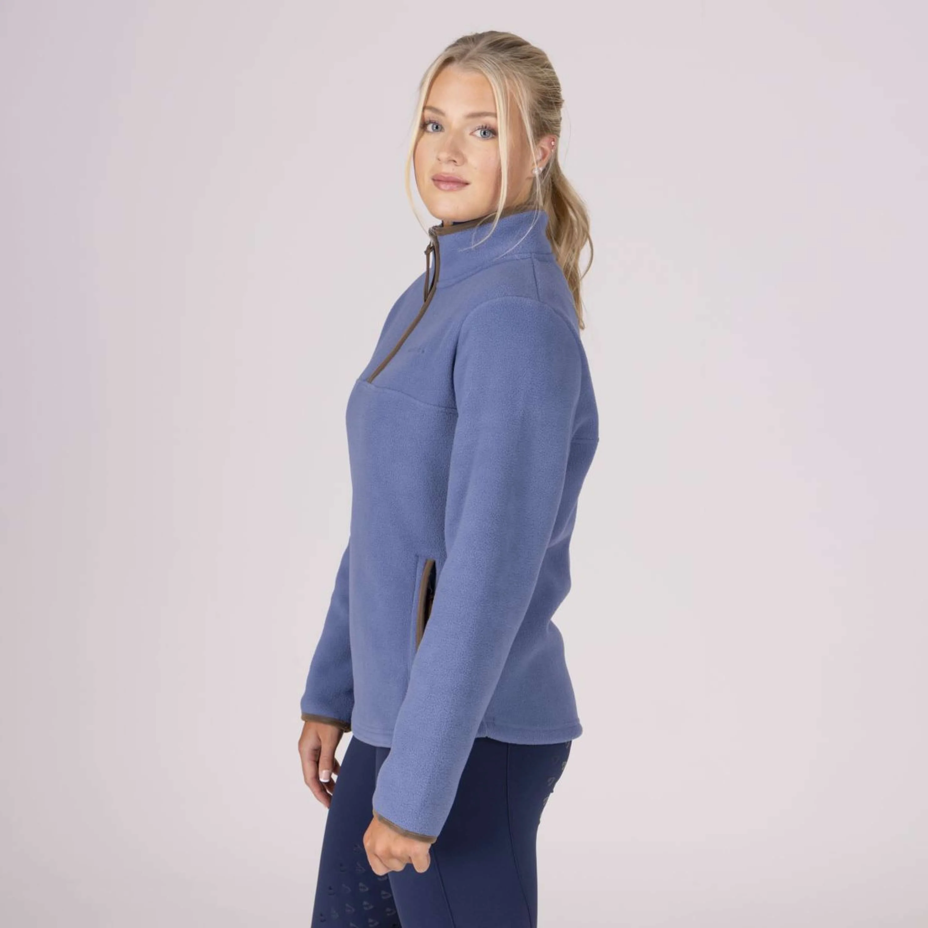 Aubrion by Shires Pullover Original Fleece Blau - Image 24