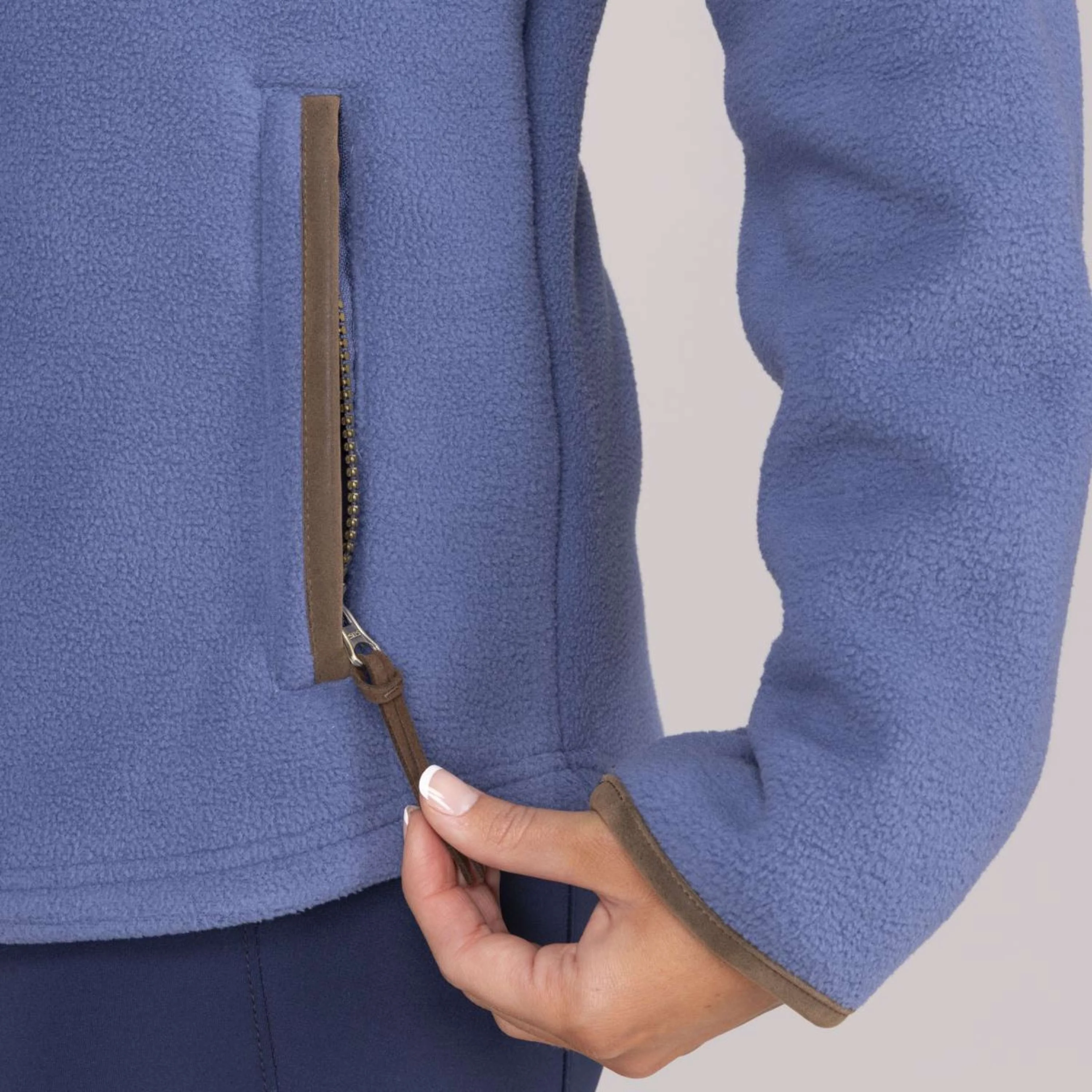 Aubrion by Shires Pullover Original Fleece Blau - Image 27
