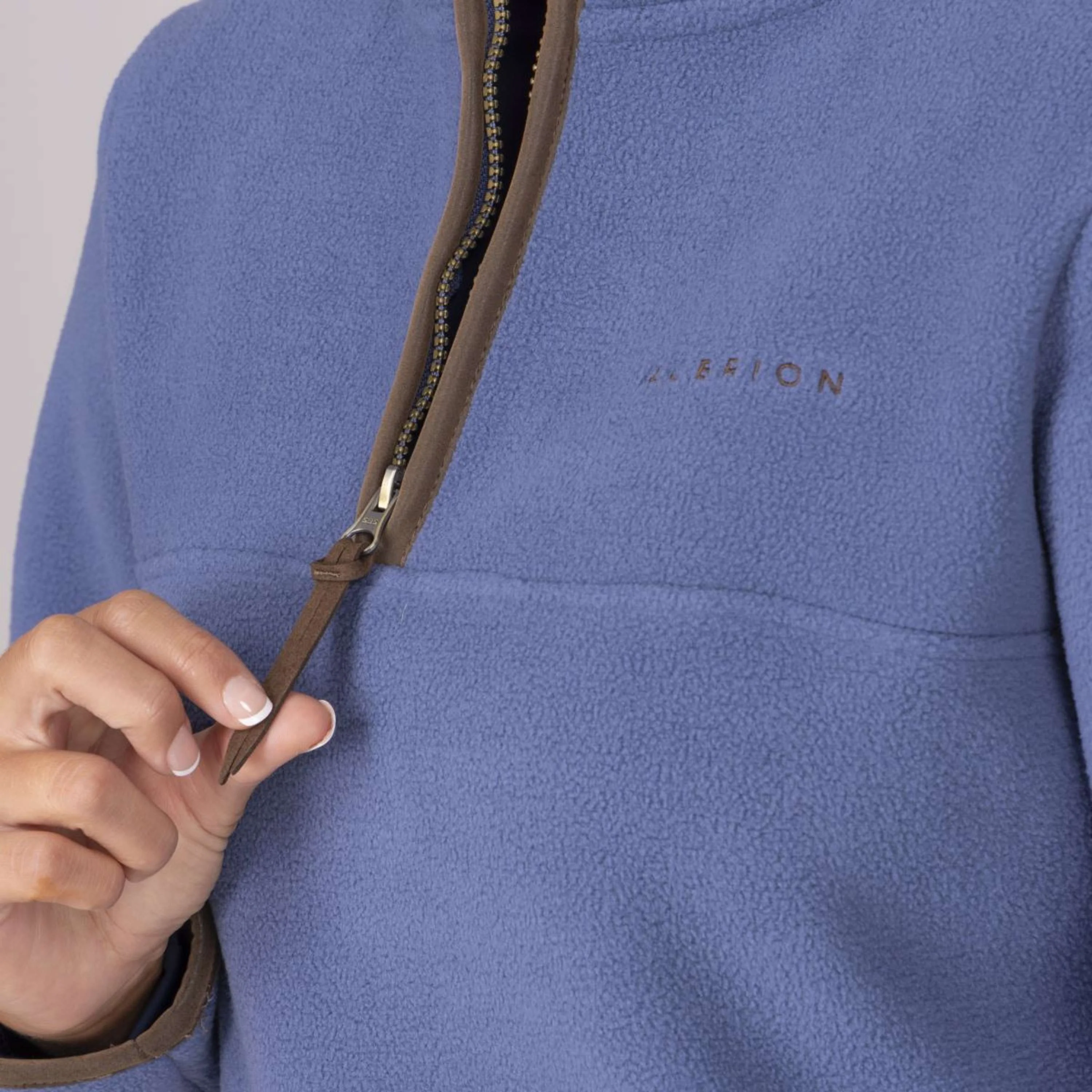 Aubrion by Shires Pullover Original Fleece Blau - Image 30