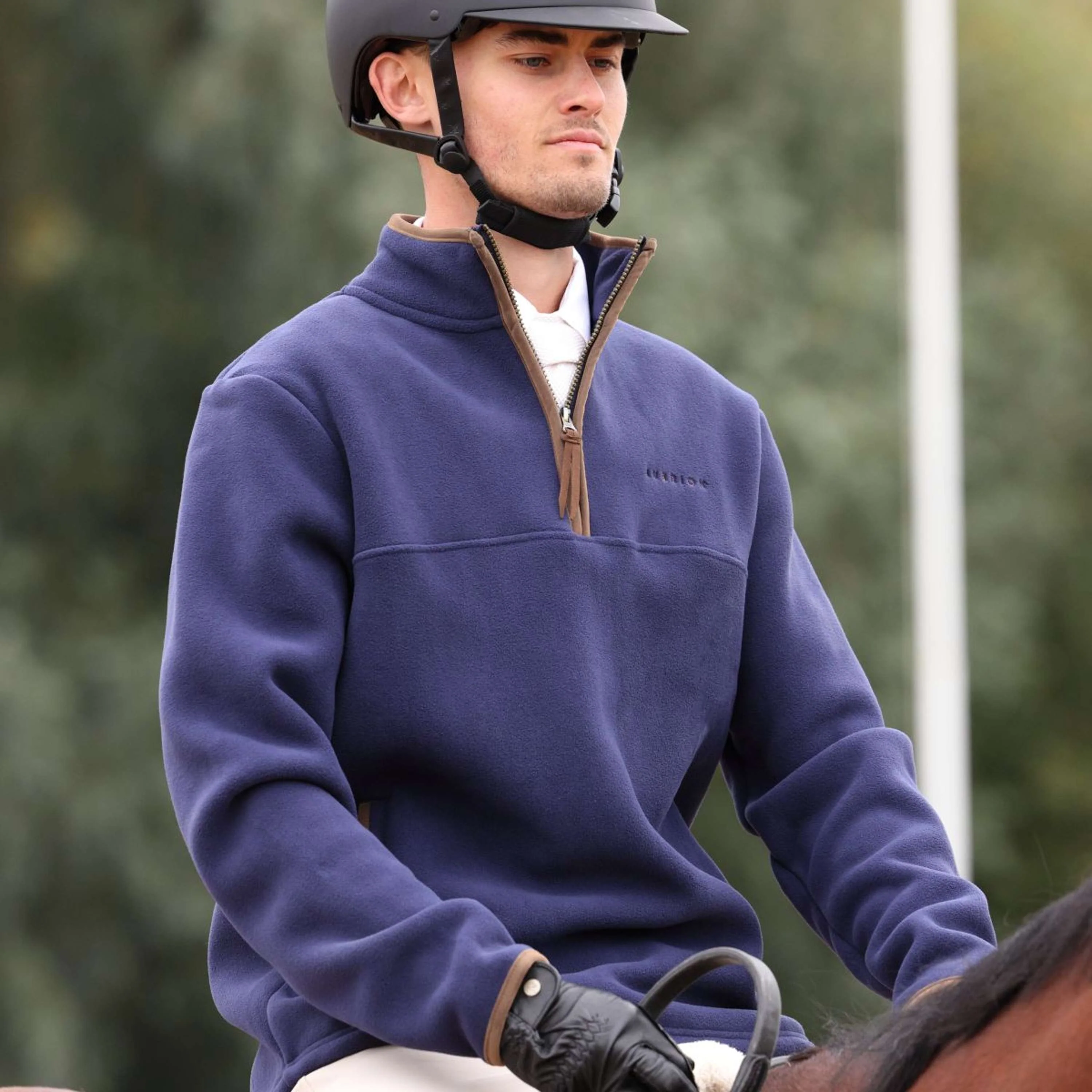 Aubrion by Shires Pullover Original Fleece Herren Navy - Image 10