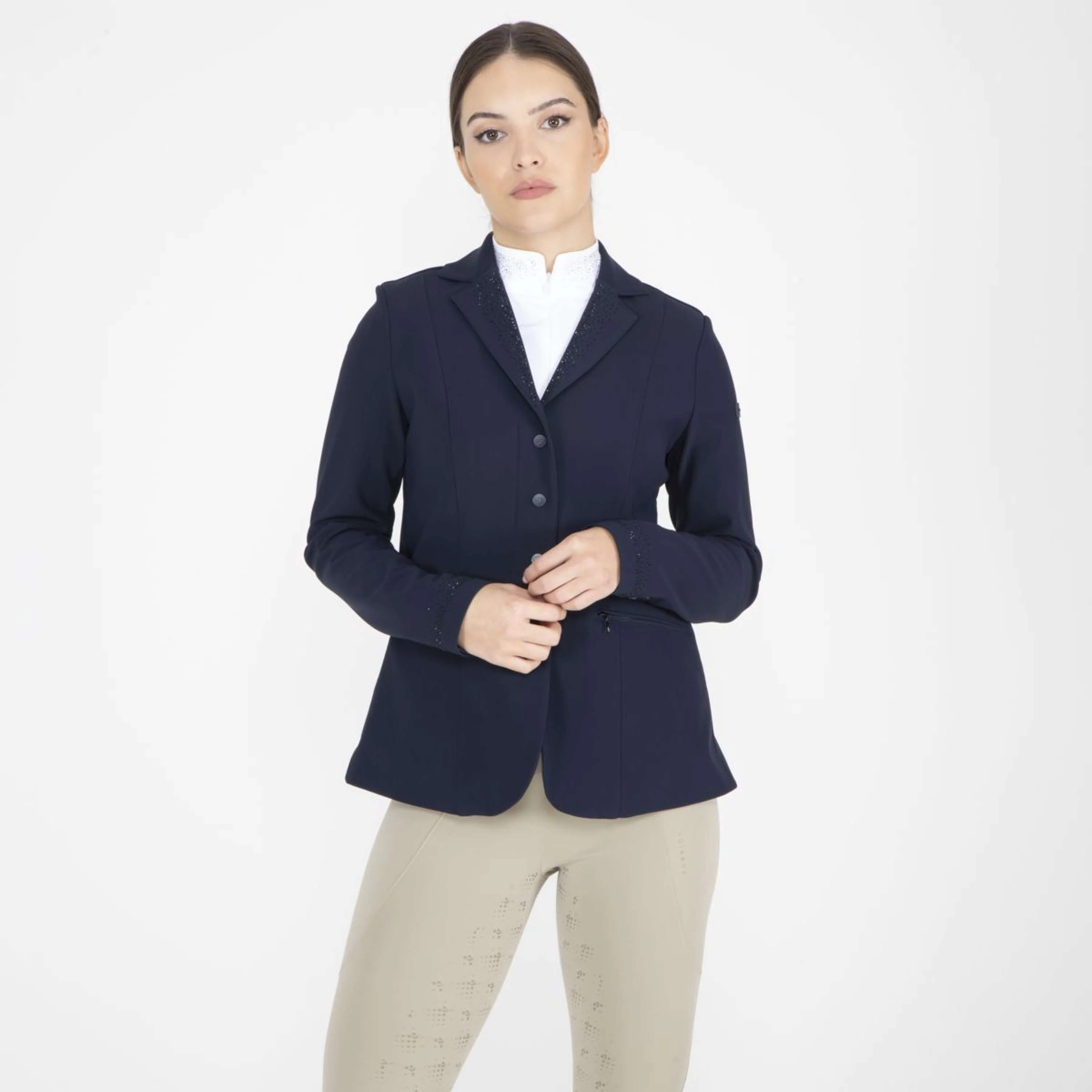 Aubrion by Shires Turnierjacket Optima GX Navy - Image 10