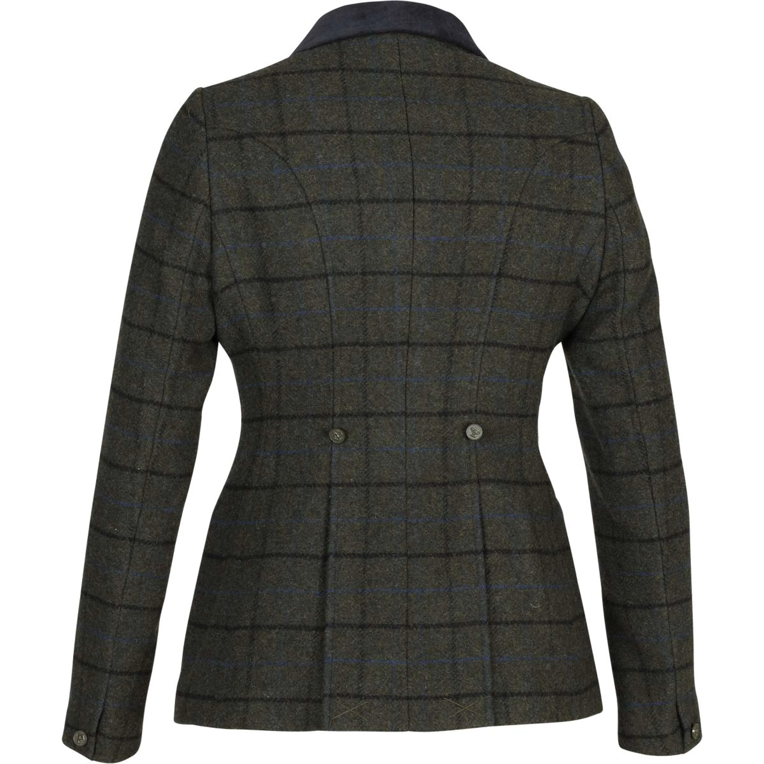 Aubrion by Shires Turnierjacket Saratoga Dunkel Grün Check - Image 3