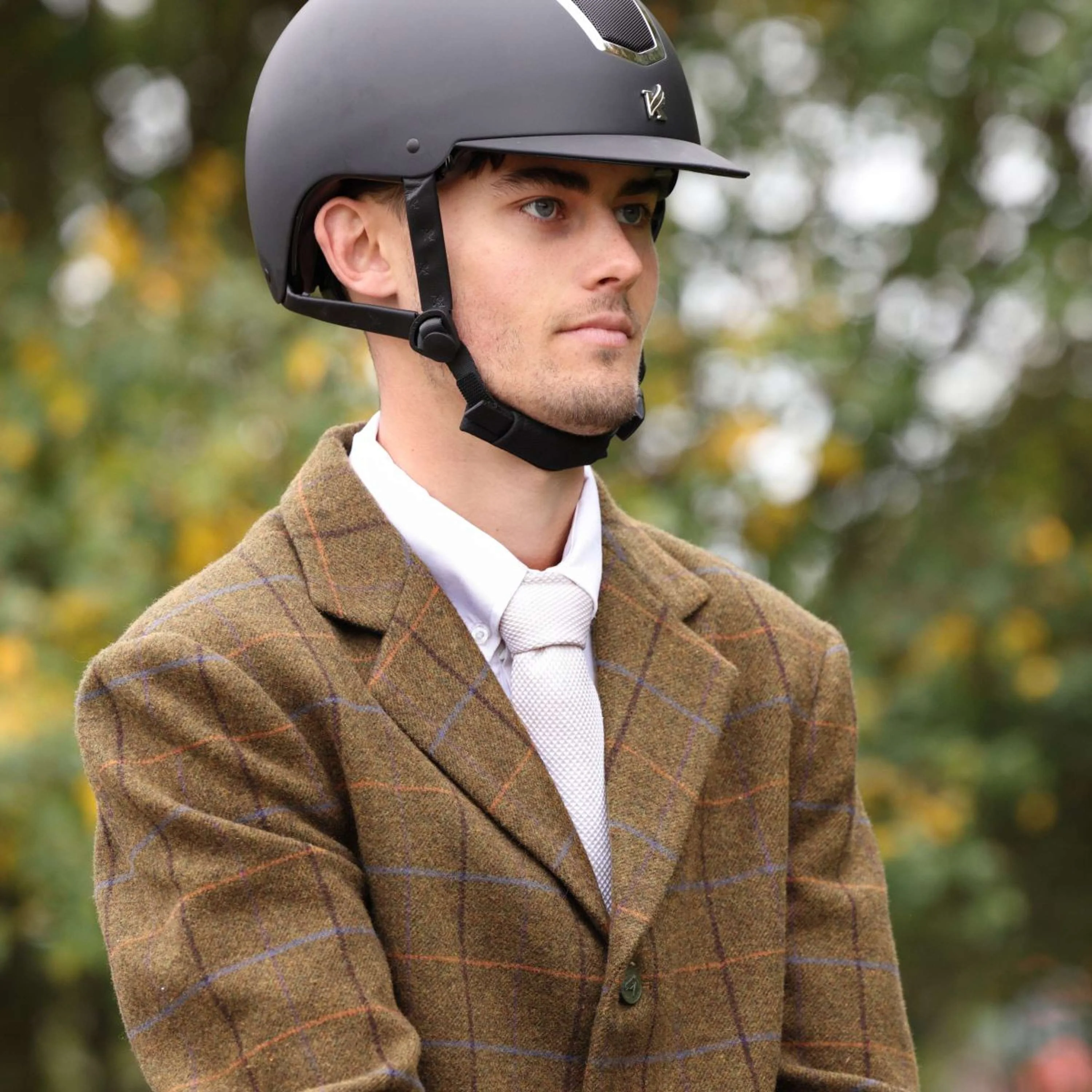 Aubrion by Shires Turnierjacket Saratoga Herren Eichenbraun Check - Image 11