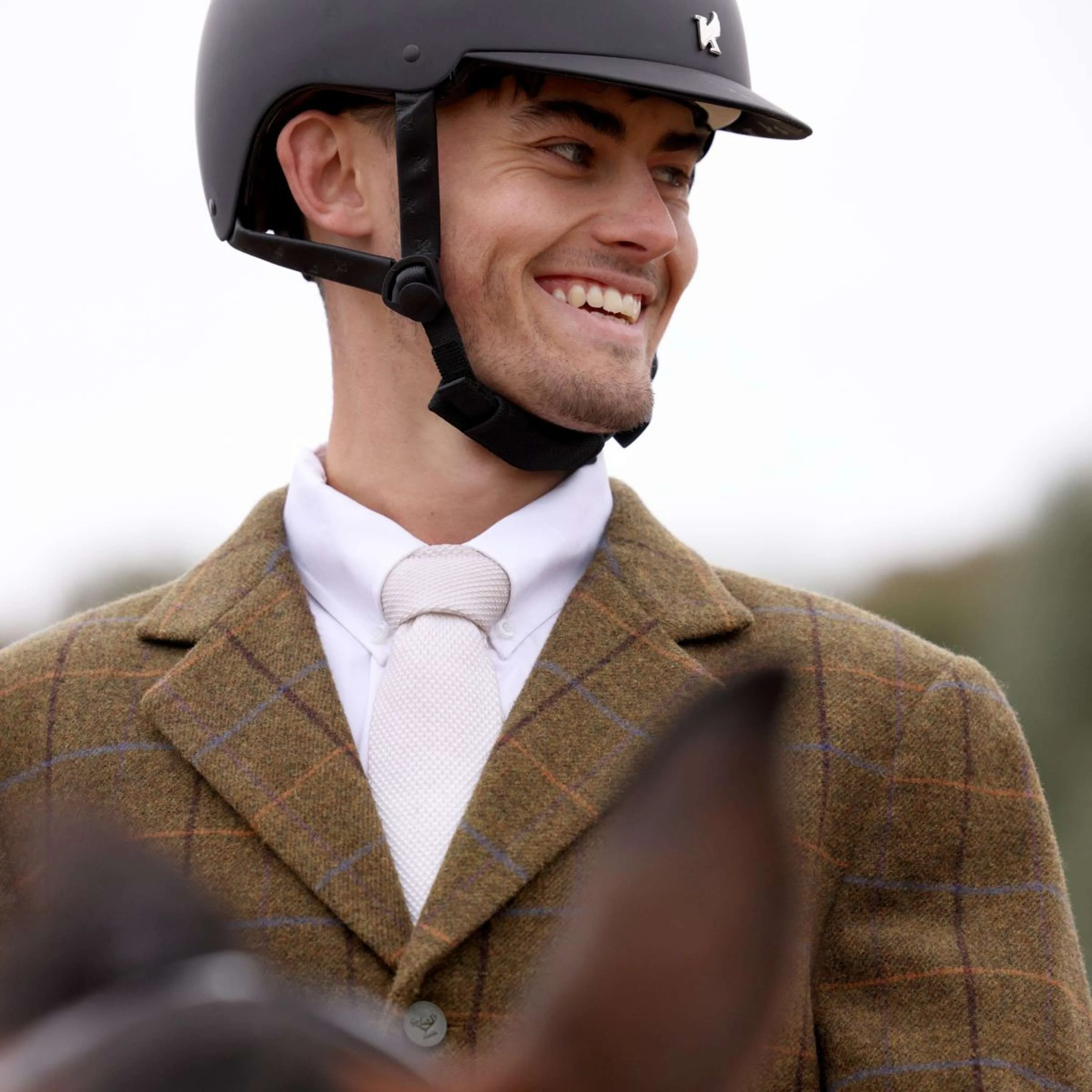 Aubrion by Shires Turnierjacket Saratoga Herren Eichenbraun Check - Image 8
