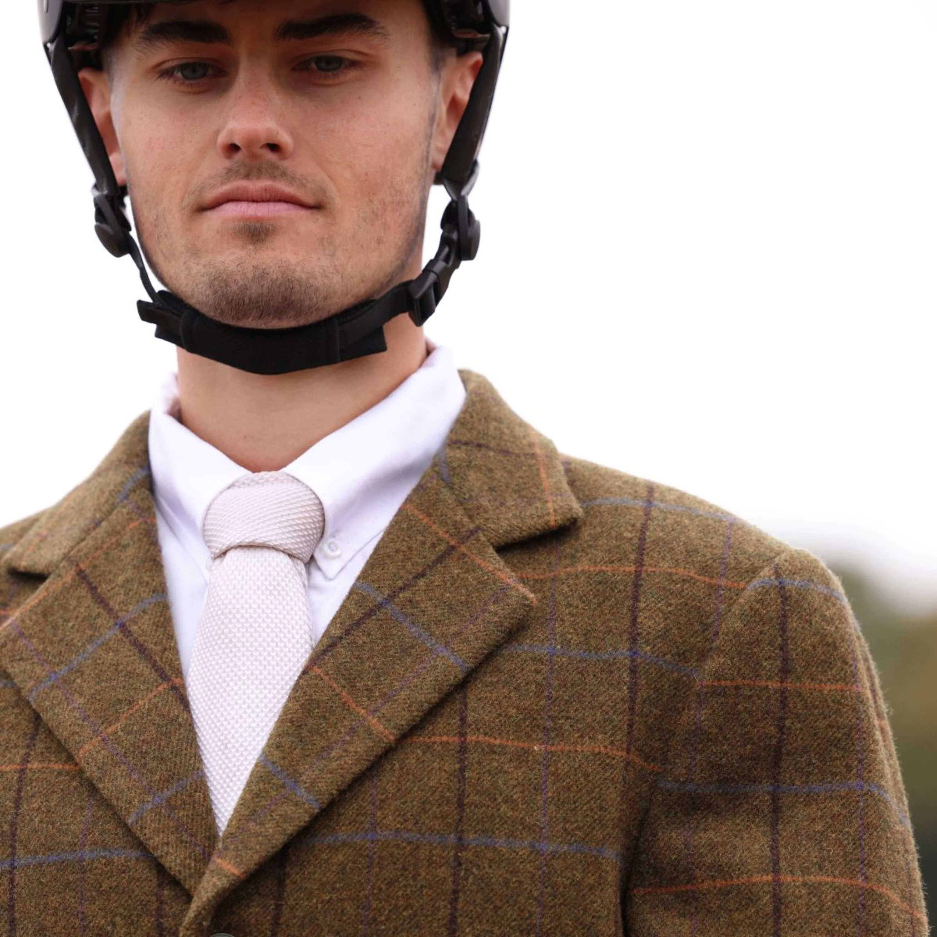 Aubrion by Shires Turnierjacket Saratoga Herren Eichenbraun Check - Image 9