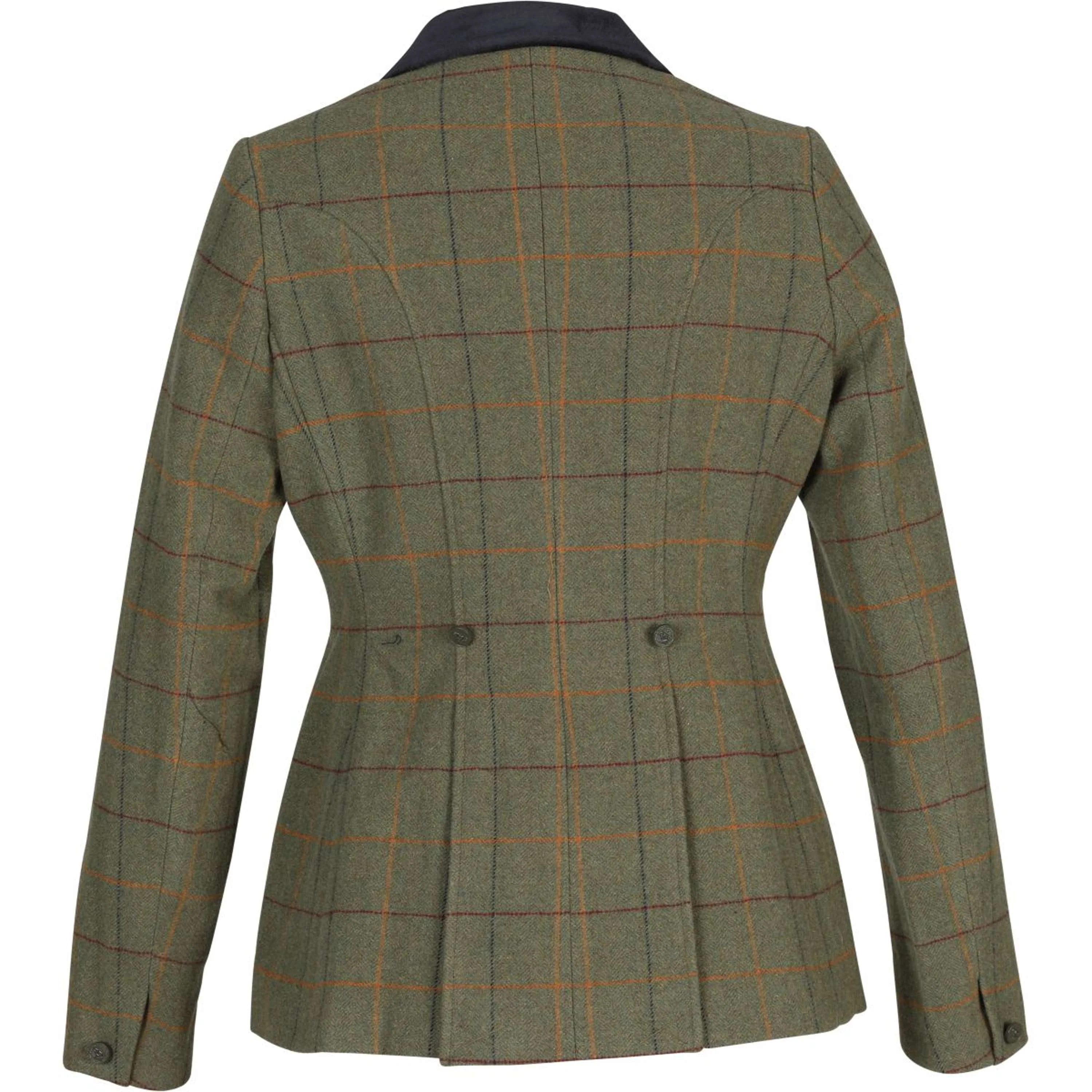 Aubrion by Shires Turnierjacket Saratoga Rot/Gelb/Blau Check - Image 3
