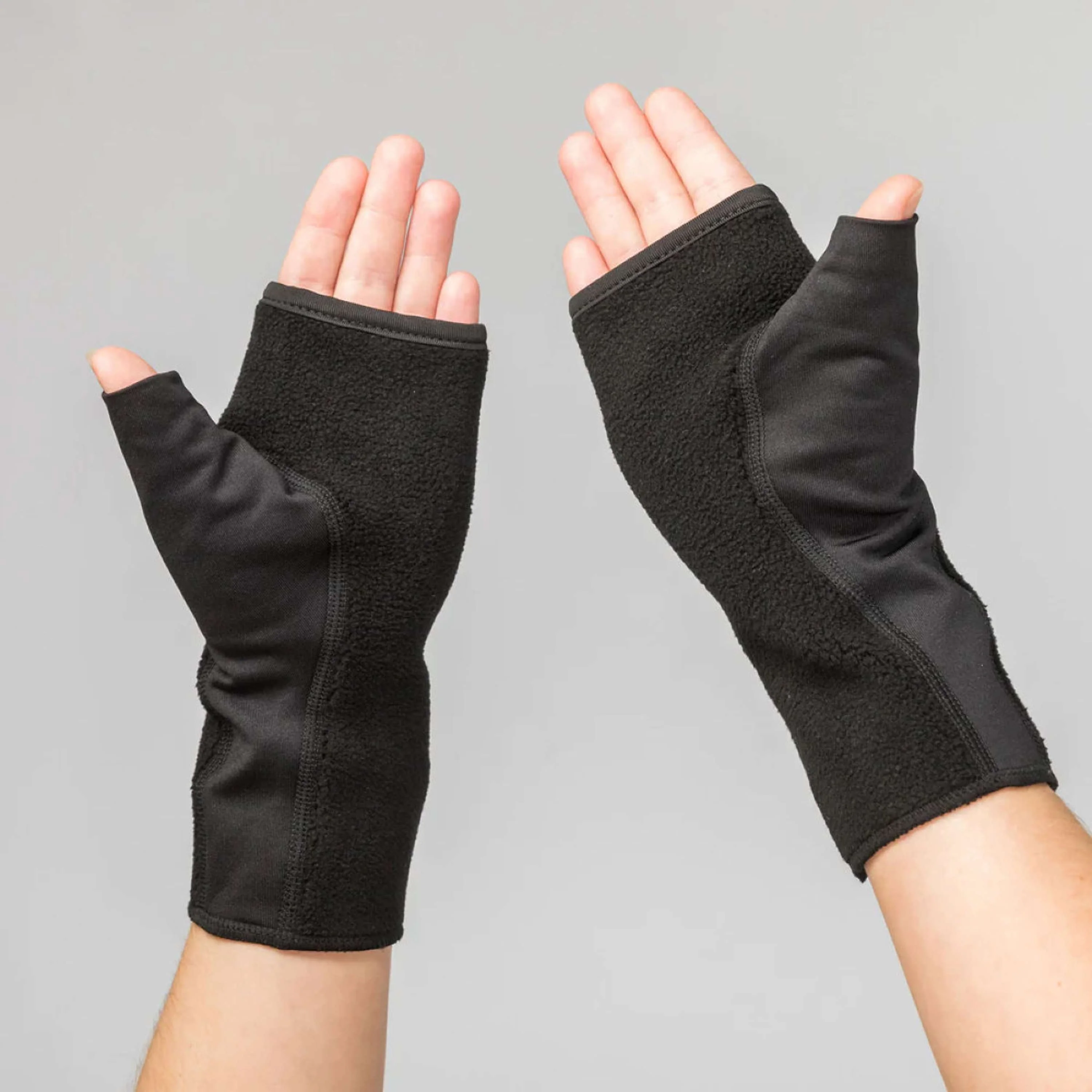 Back on Track Handschuhe Gloria ohne Finger Schwarz - Image 2
