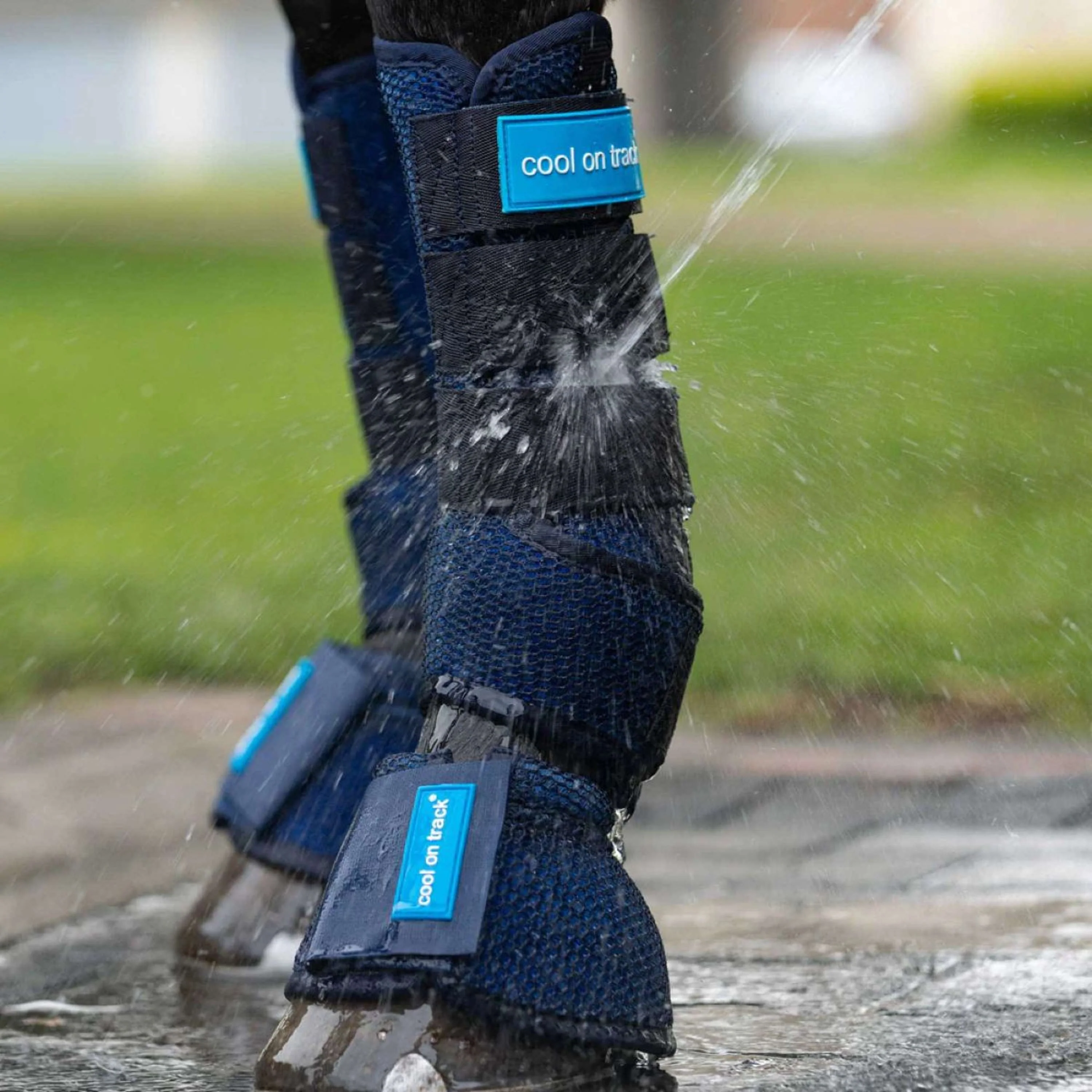 Back on Track Hufglocken Cooling Blau - Image 5
