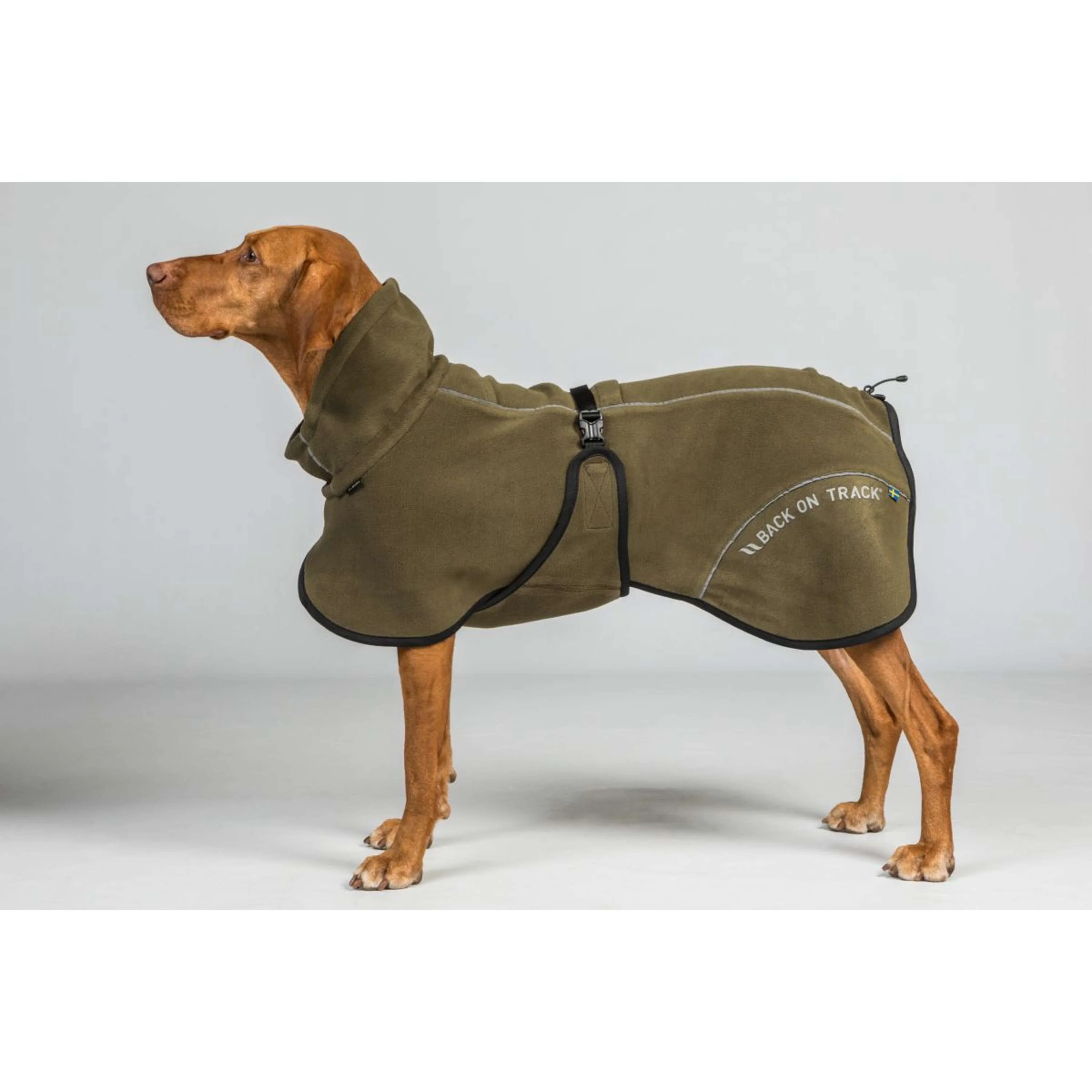 Back on Track Hundejacke BAY Fleece Olive - Image 2
