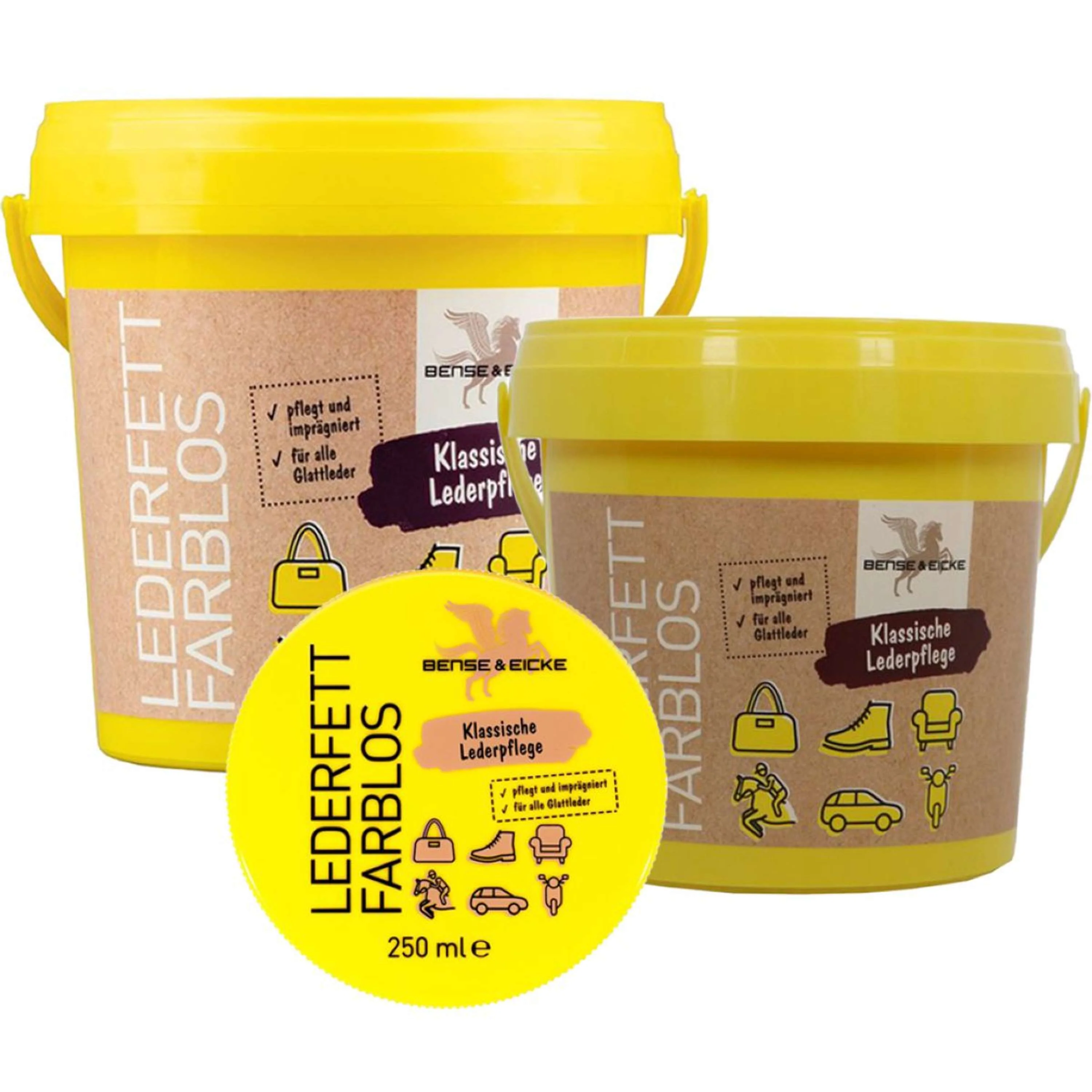 Bense & Eicke Lederfett Farblos