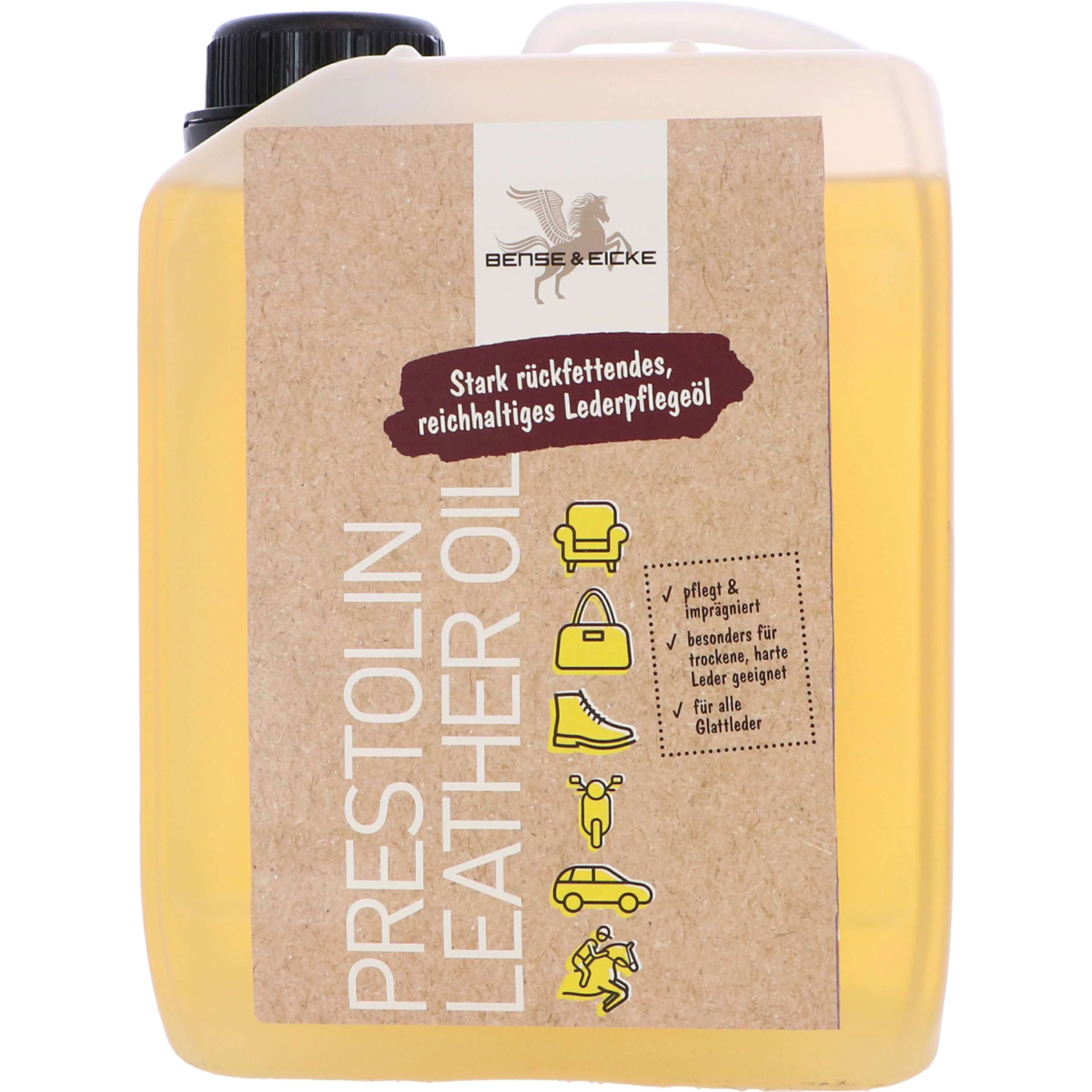 Bense & Eicke Lederöl Prestolin Naturell - Image 4