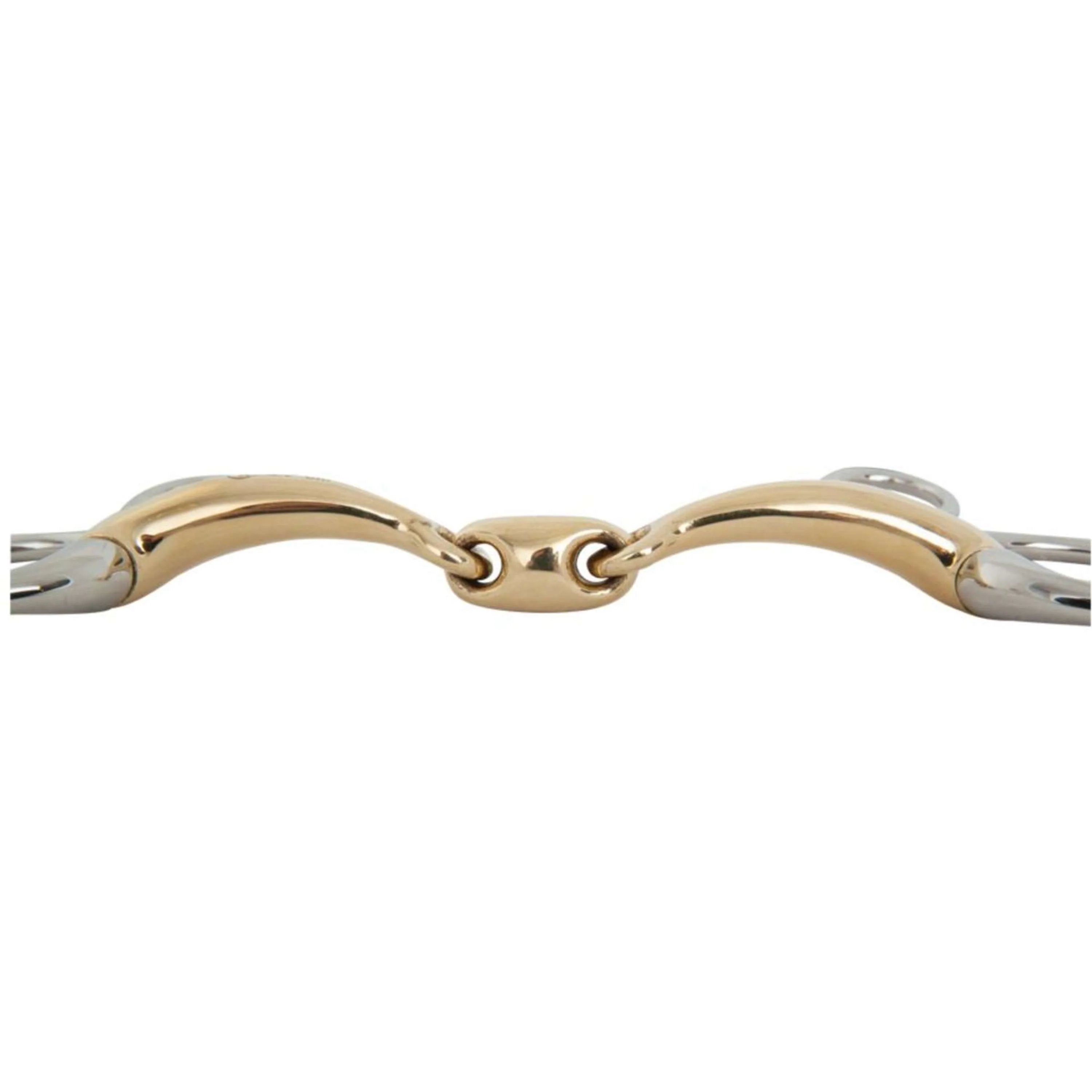 BR Bauchertrense Soft Contact Gebogen Doppelt Gebrochen Knebel 12mm - Image 2