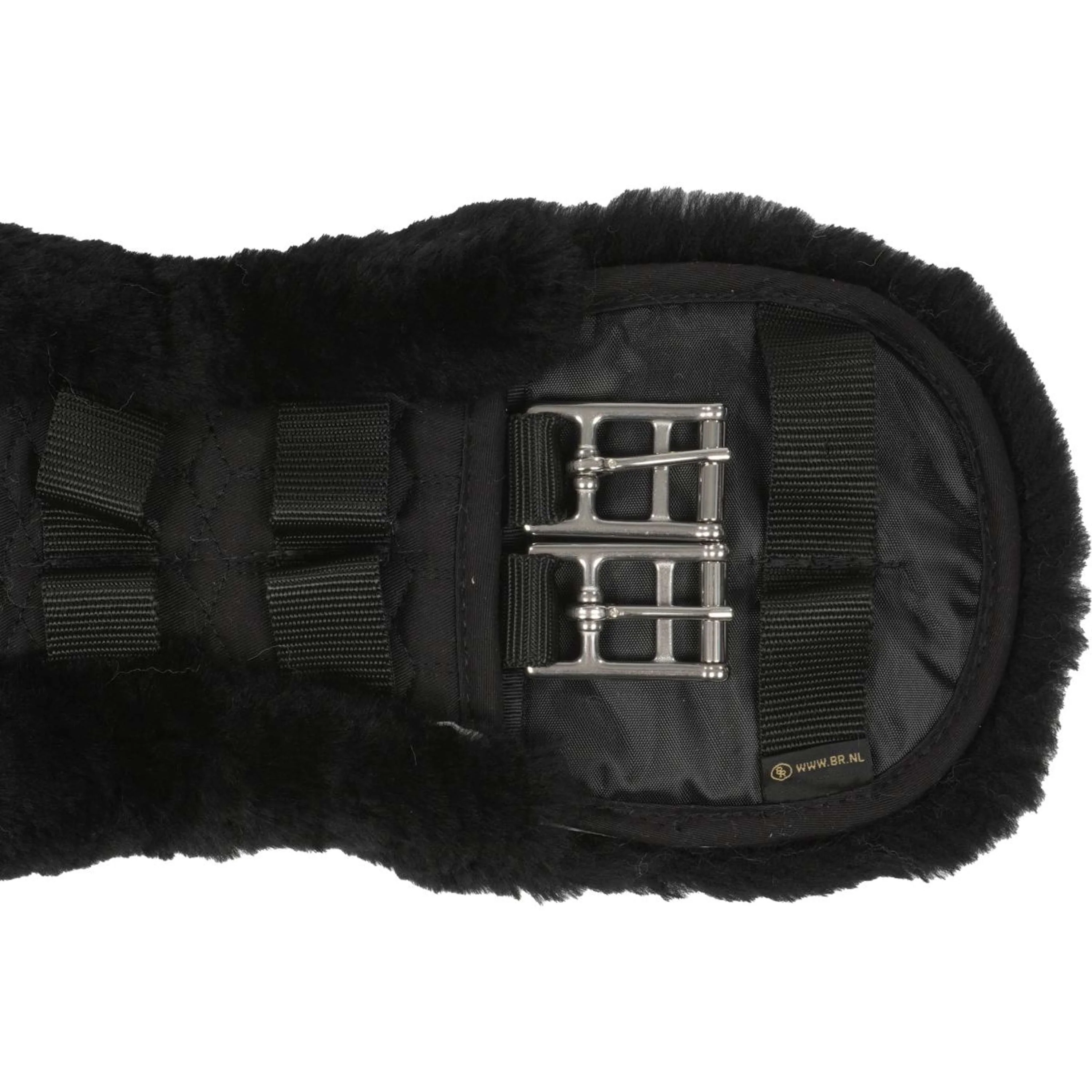 BR Dressurgurt Anatomisches Sheepskin Schwarz - Image 5