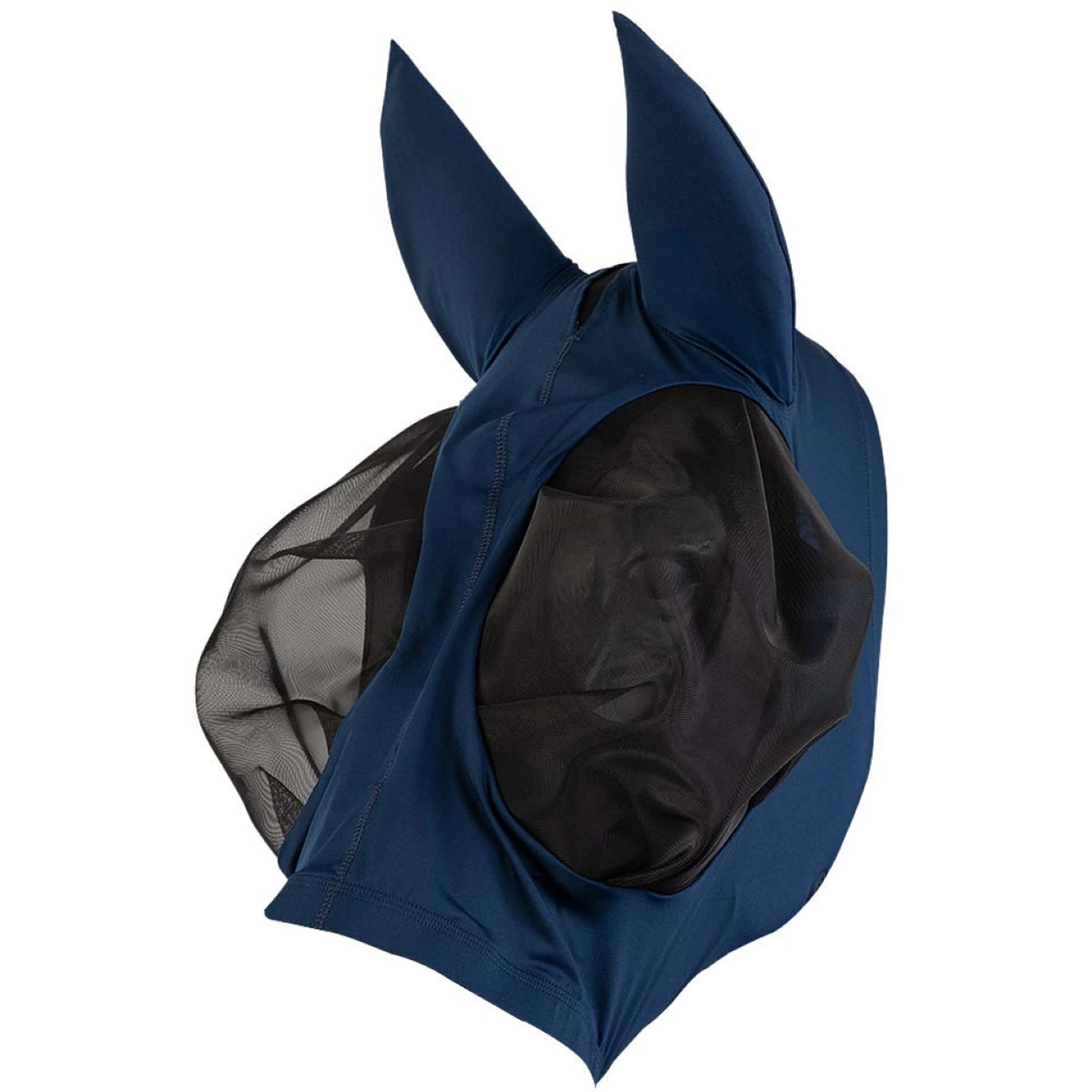 BR Fliegenmaske Lycra mit Ohren Pageant Blue