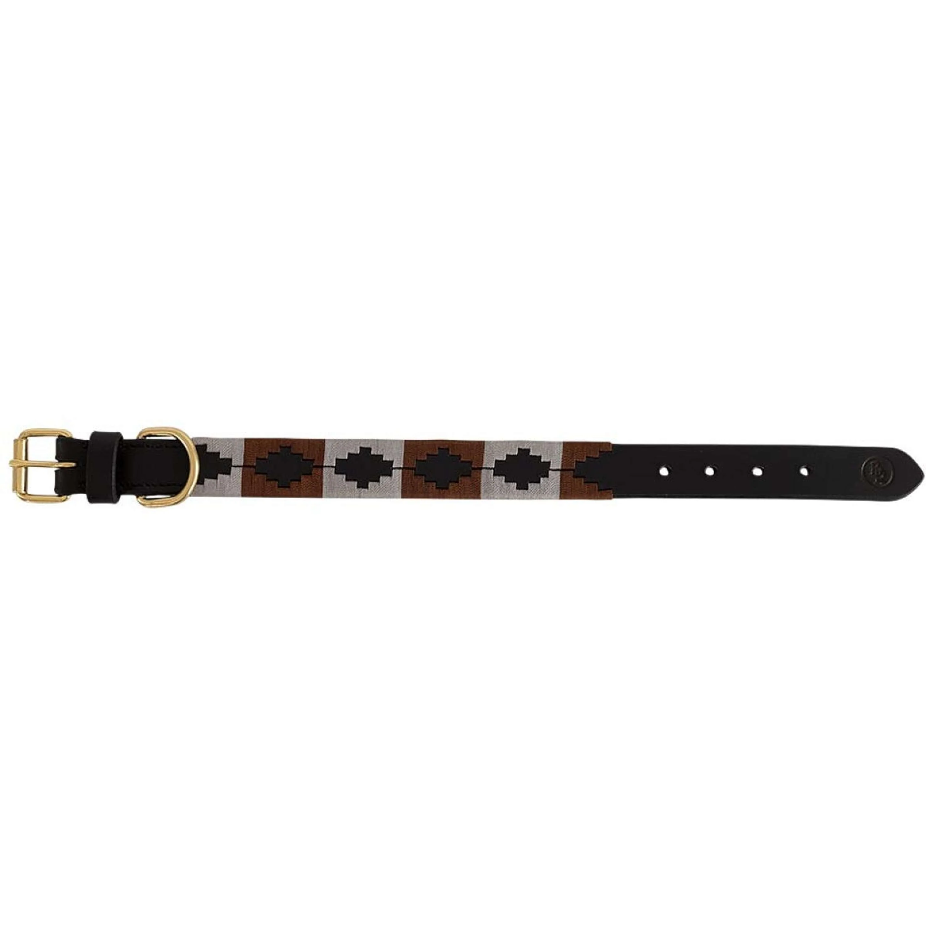 BR Hundehalsband Braun/Grau - Image 3