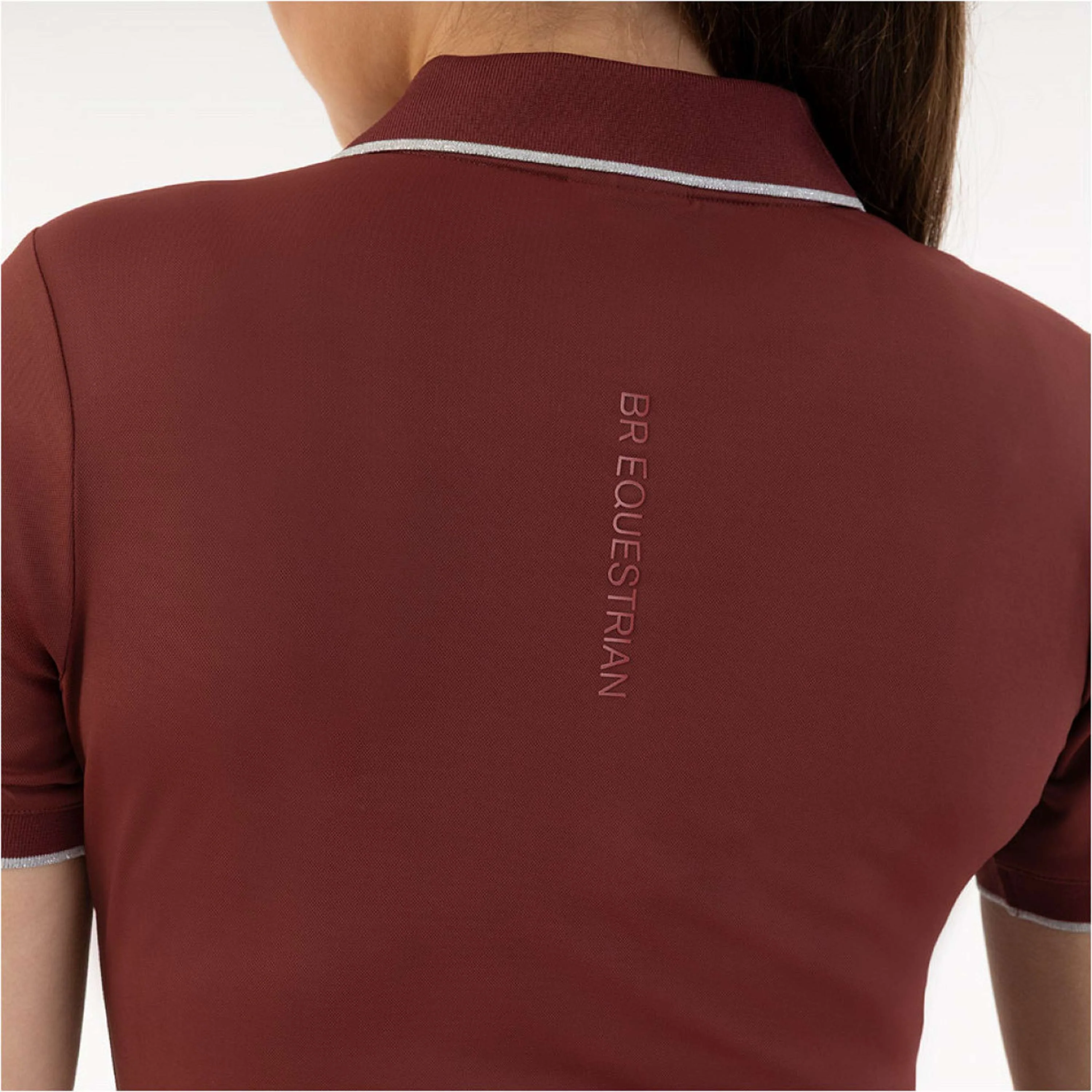 BR Polo Shirt Kiara New Maroon - Image 3