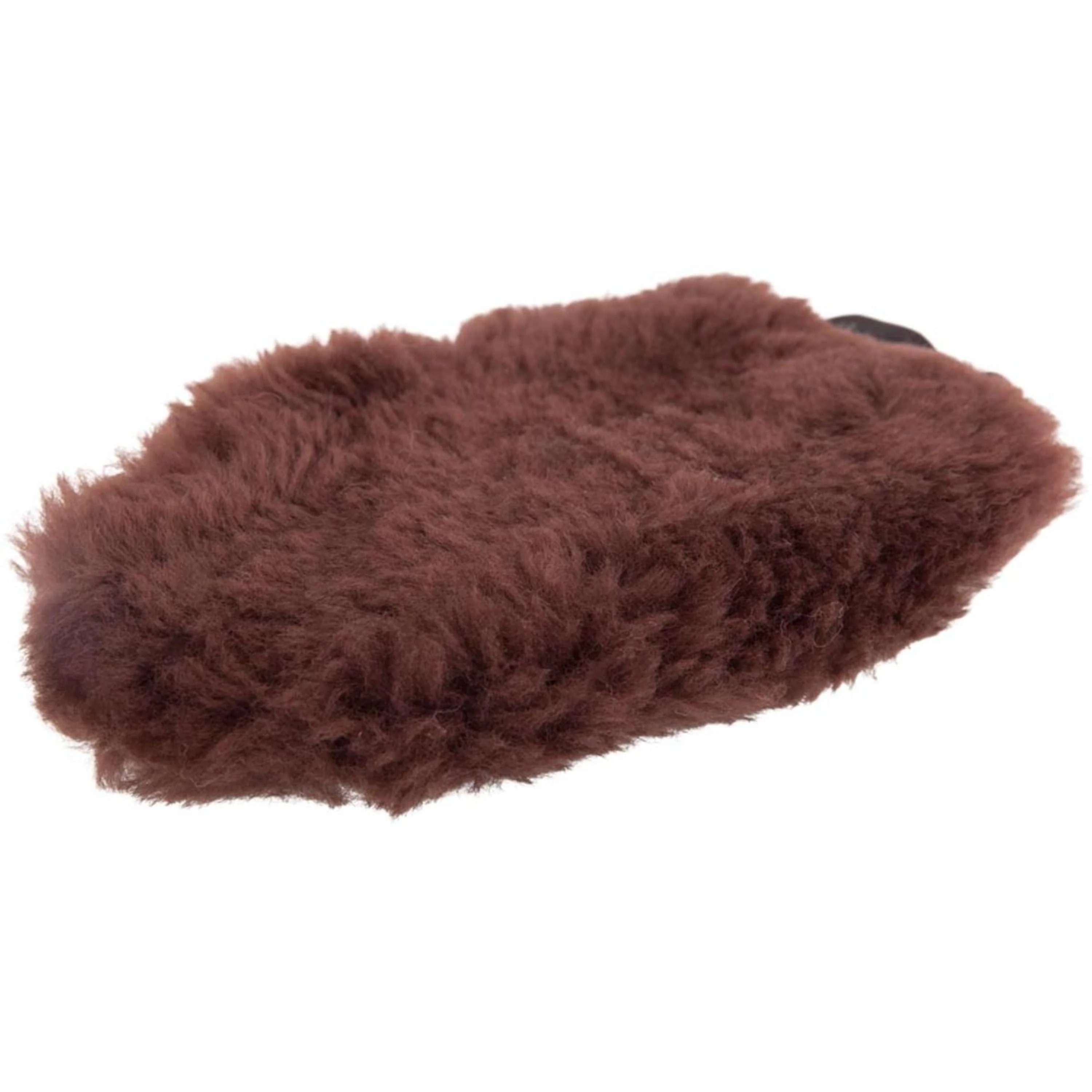 BR Putzhandschuh Schaffell Einseitig Braun - Image 2