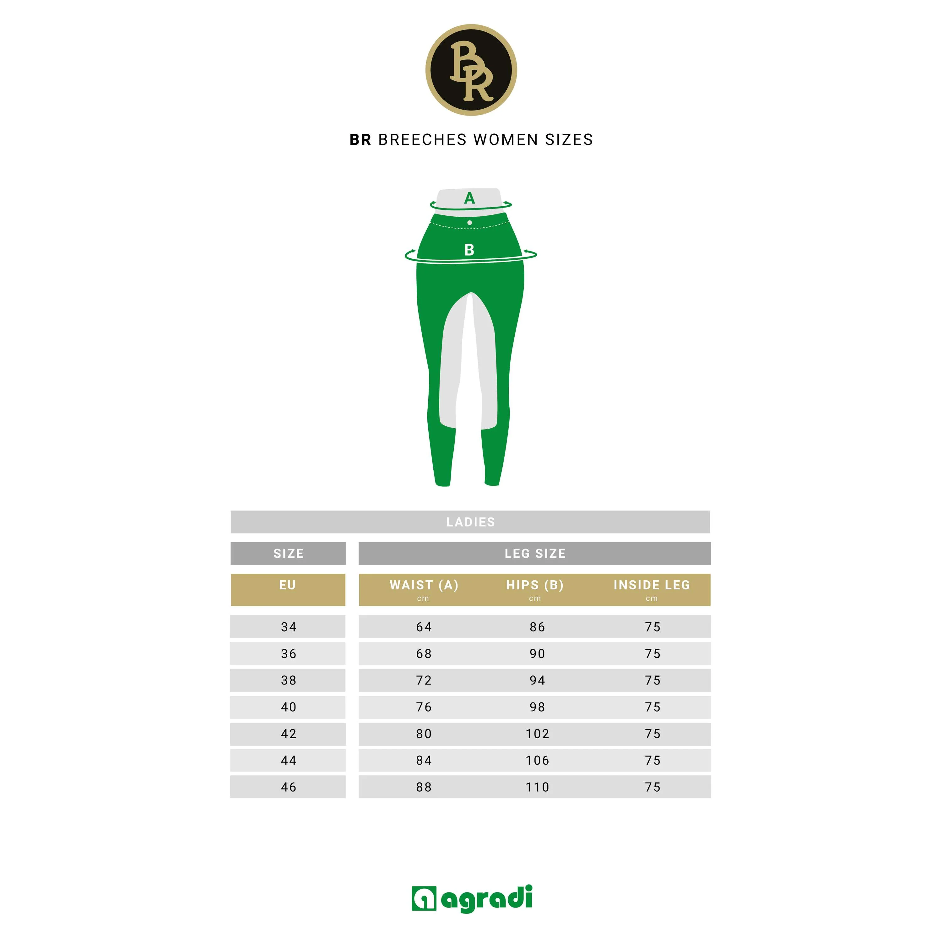 BR Reitleggings CLX Full Grip Sea Spine - Image 2