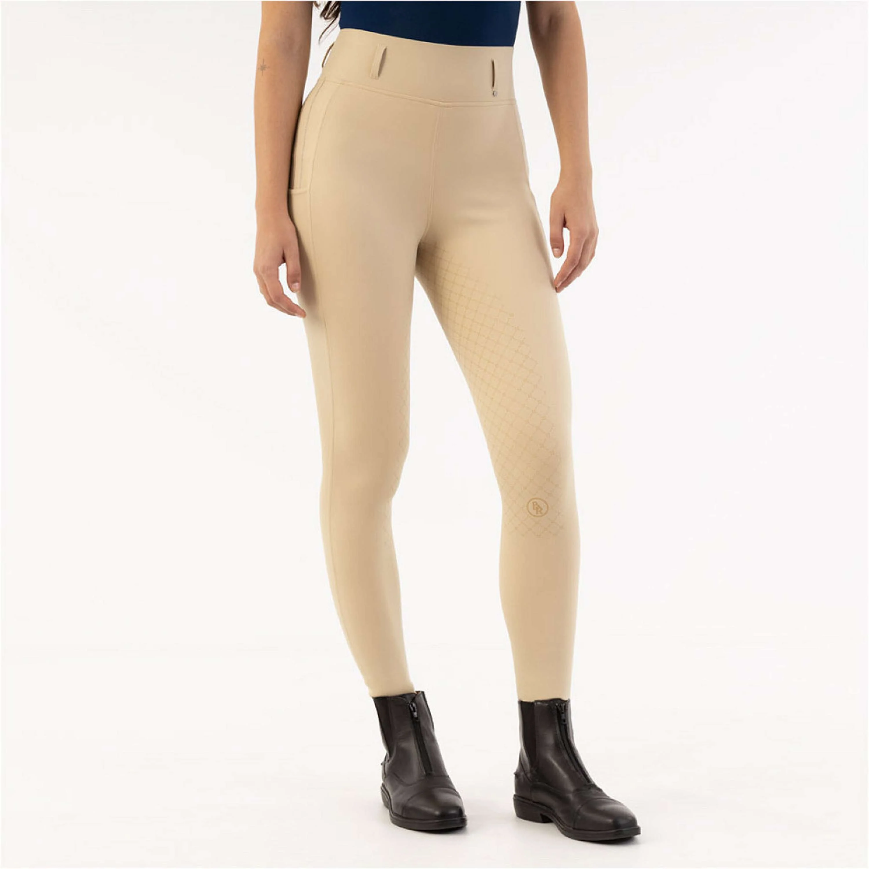 BR Reitleggings Kelly Full Grip Safari