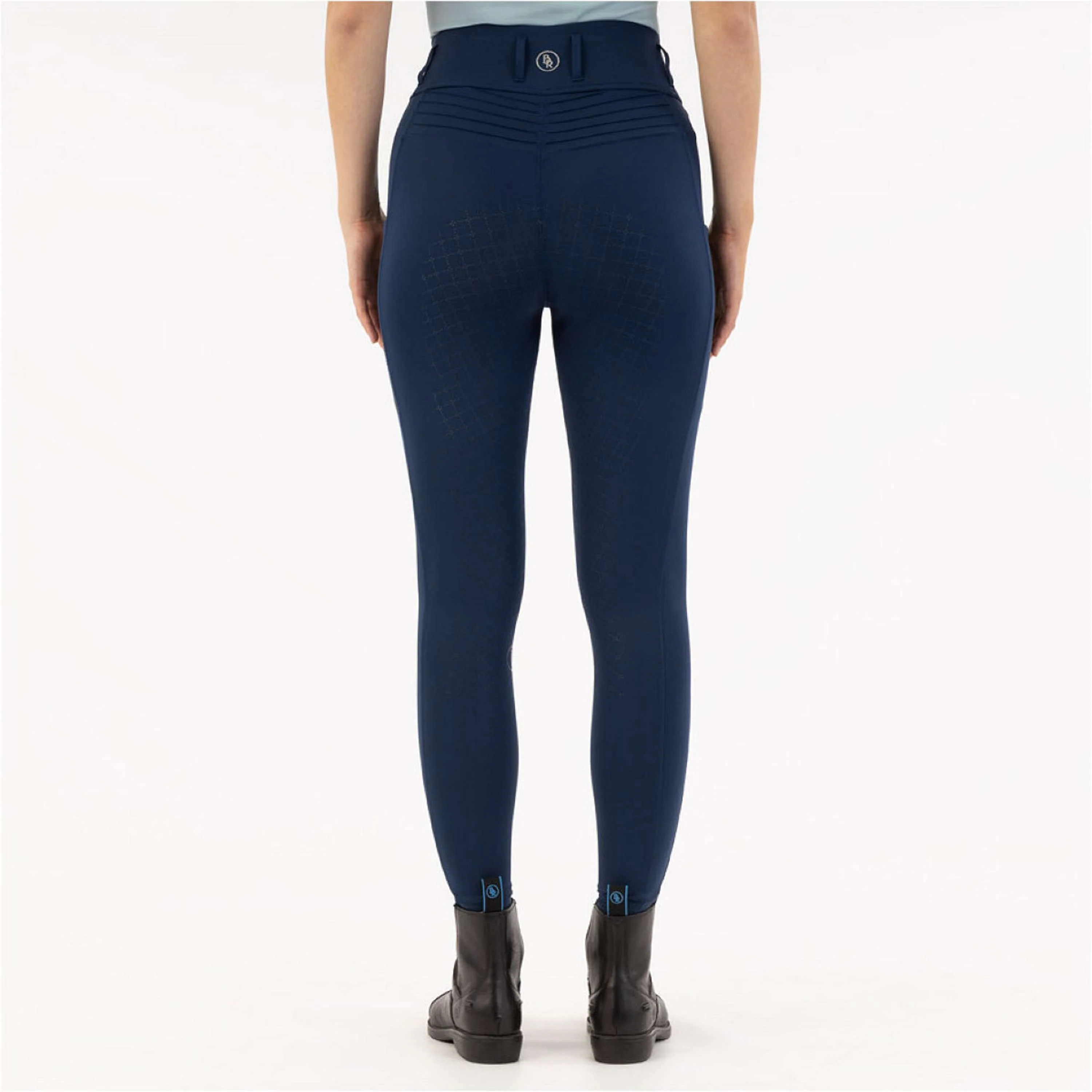 BR Reitleggings Krista Full Grip Pageant Blue - Image 3