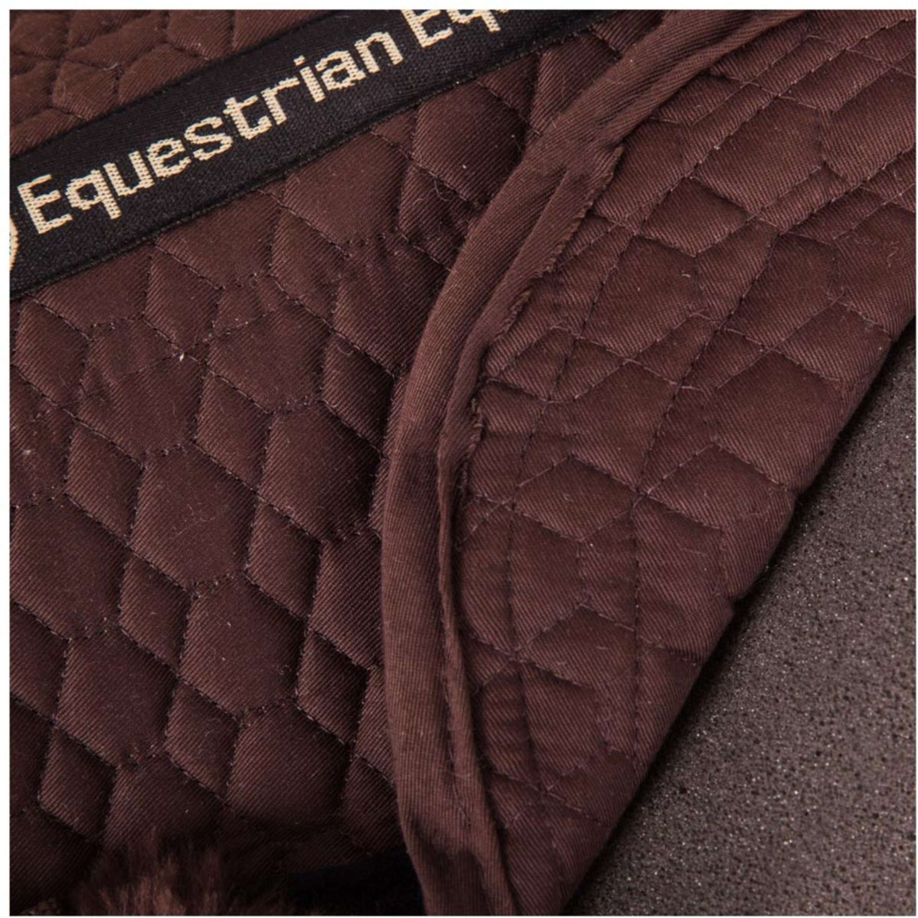 BR Sattelunterlage mit herrausnehmbarem Kissen Sheepskin Braun - Image 3