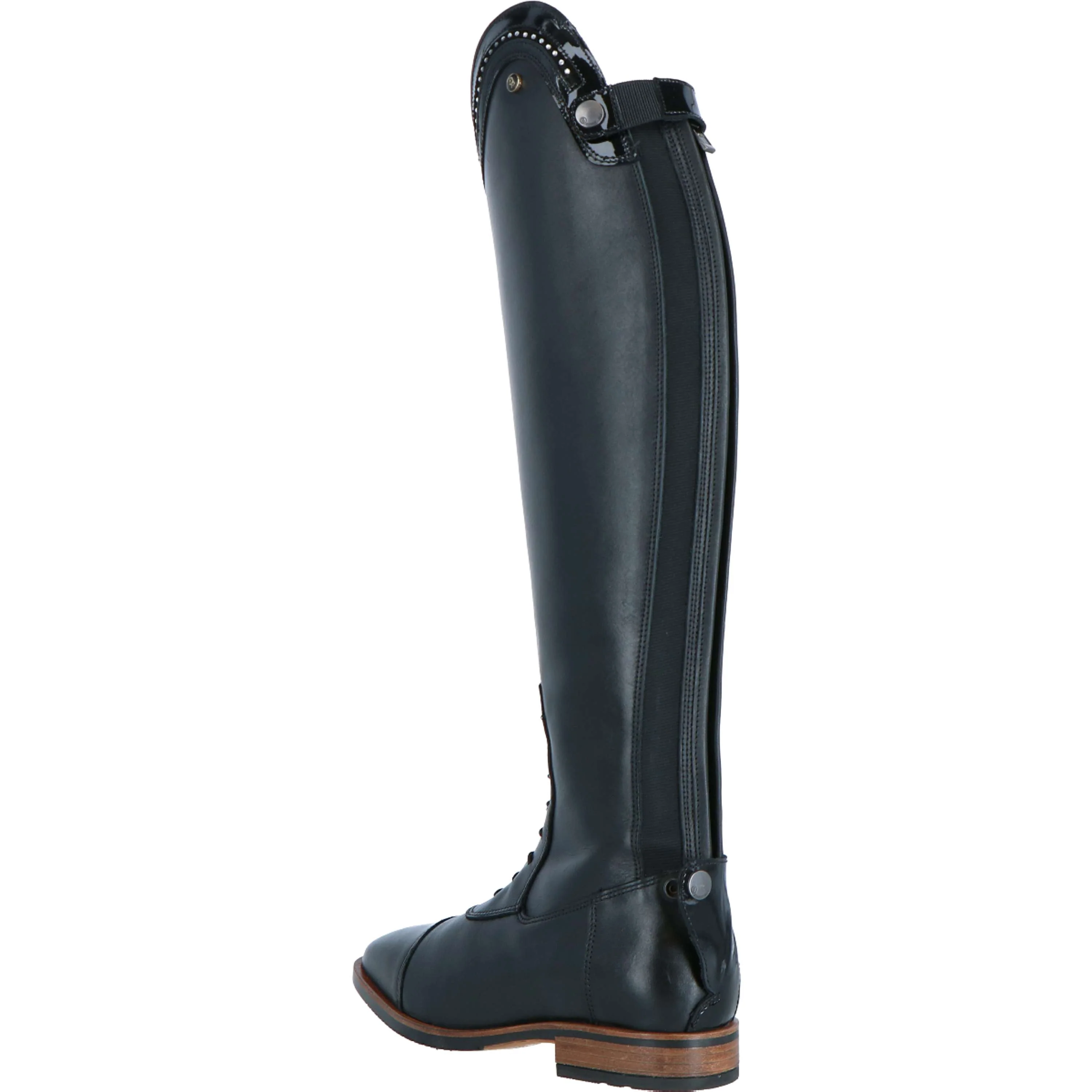 BR Stiefel Venetia Mit Lack Schwarz - Image 3