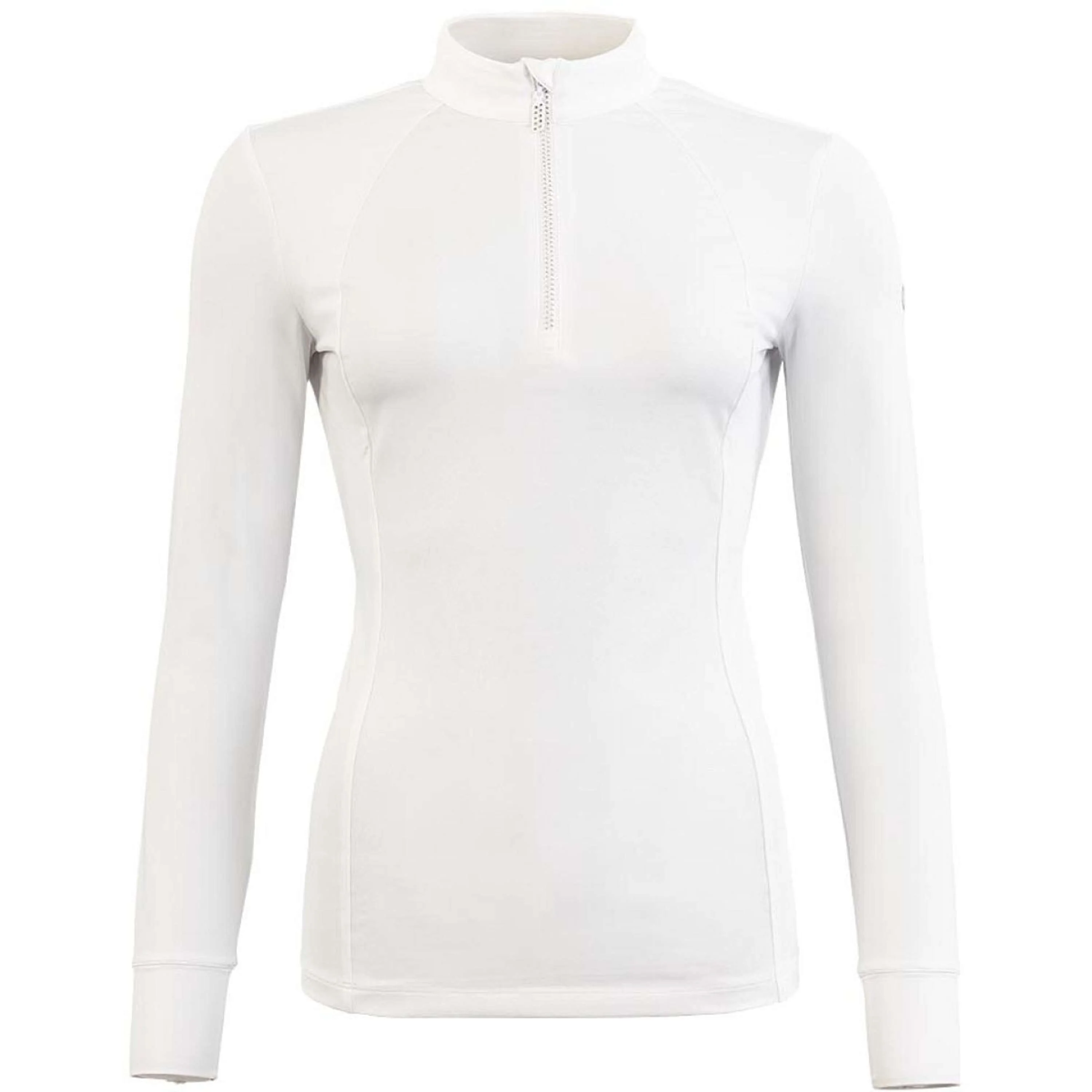 BR Turniershirt Maglie Damen Lucent White