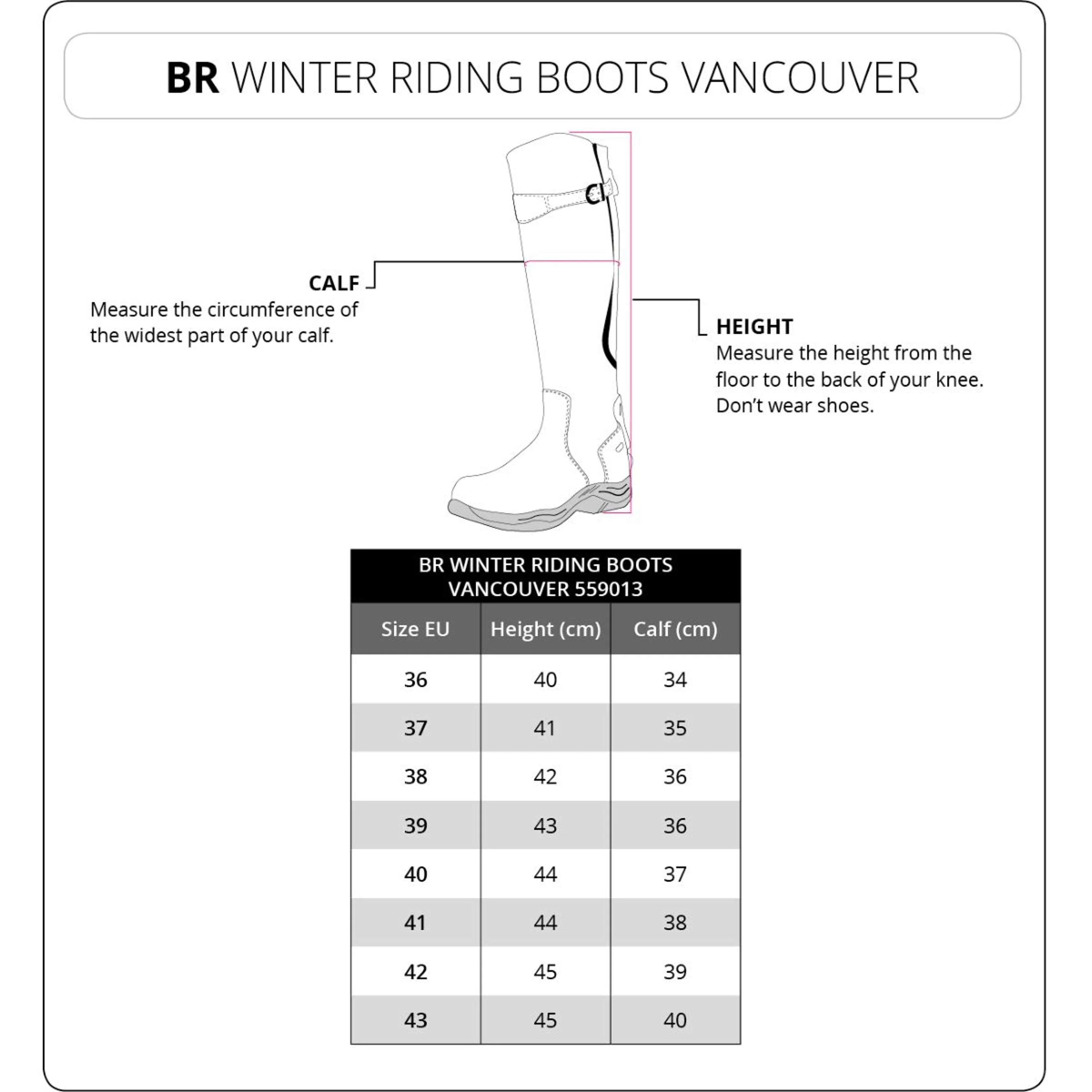 BR Winterreitstiefel Vancouver Schwarz - Image 5