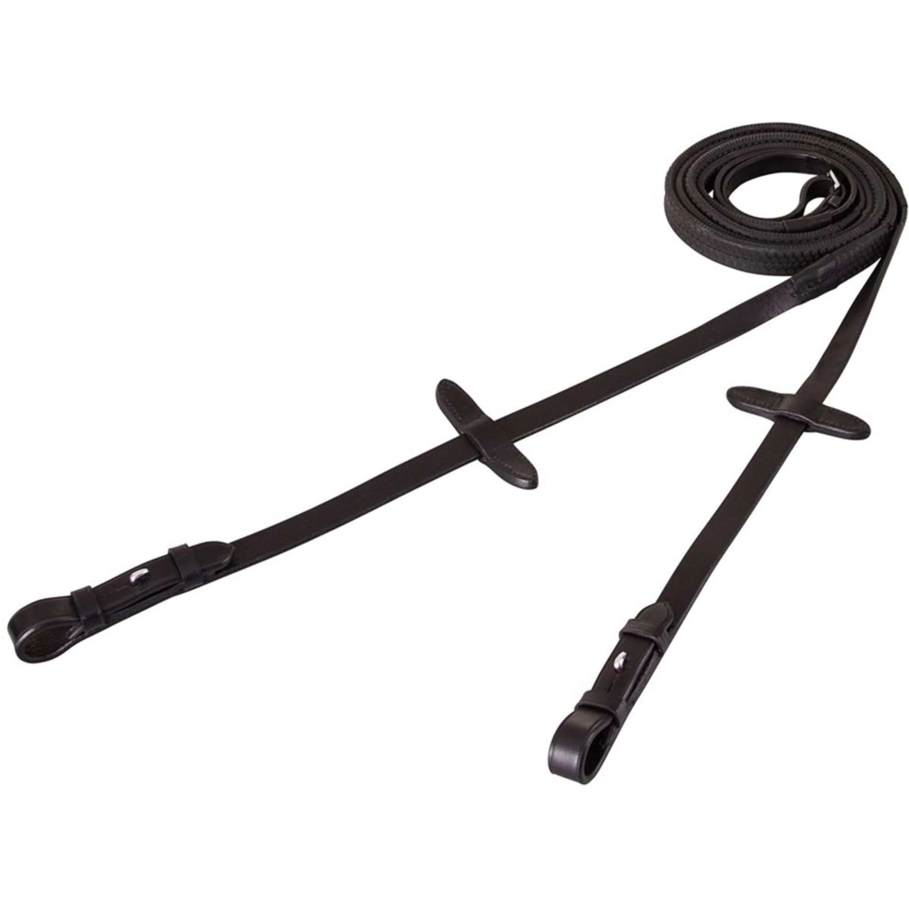 BR Zügel Eventa Pro Grip 16mm Blind Schwarz/Silber - Image 3