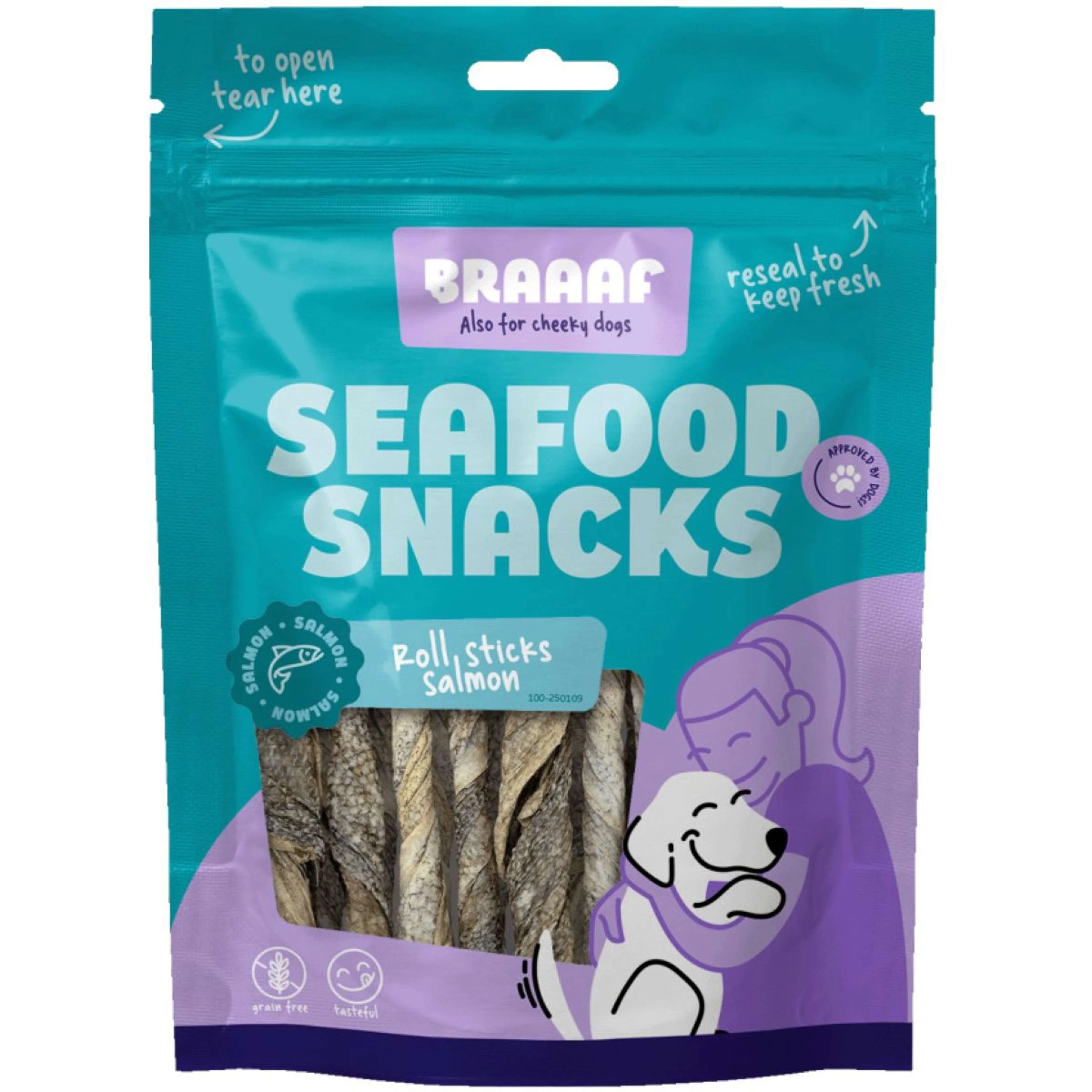 Braaaf Lachs Roll Sticks 12cm