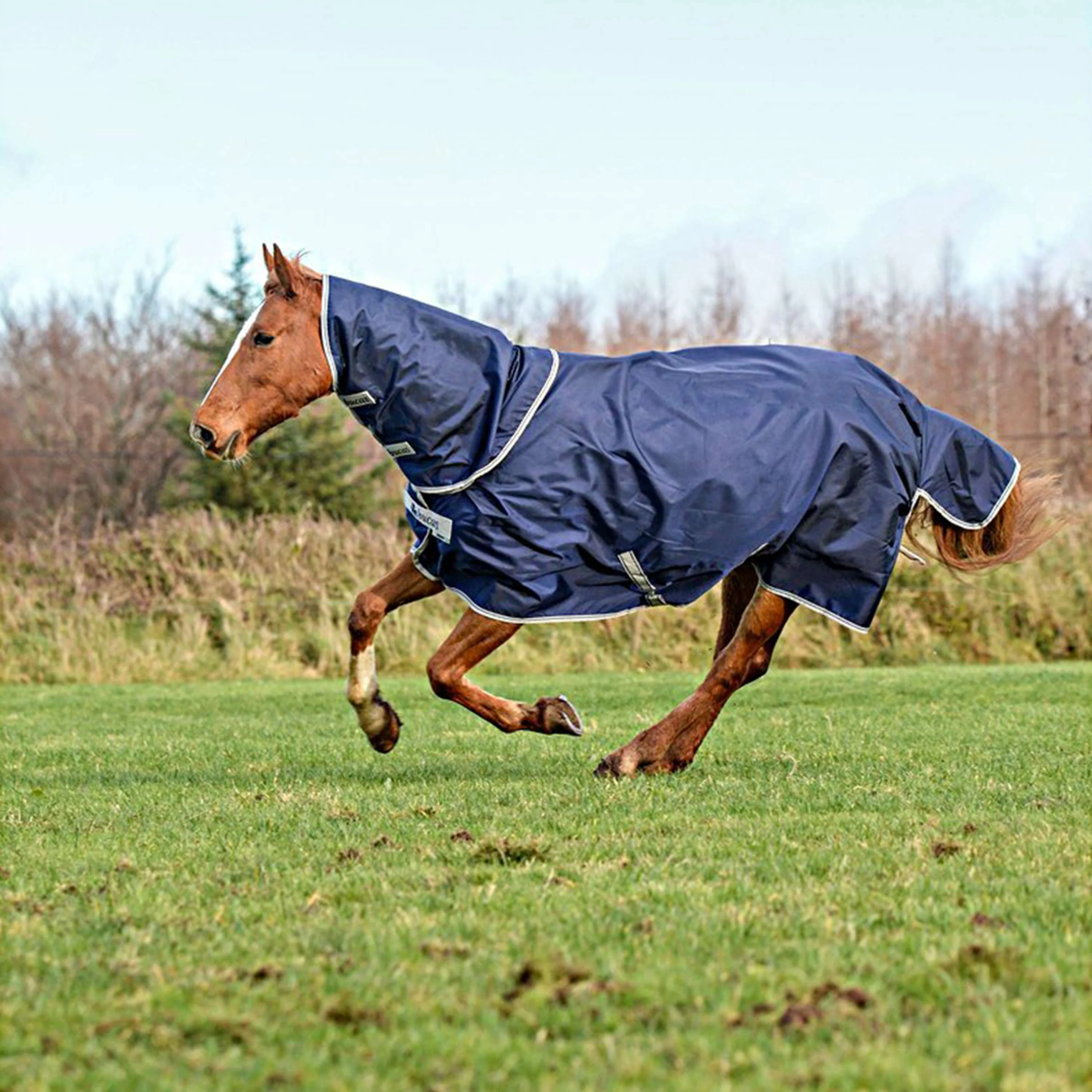Bucas Atlantic Combi Neck 50g Navy - Image 2
