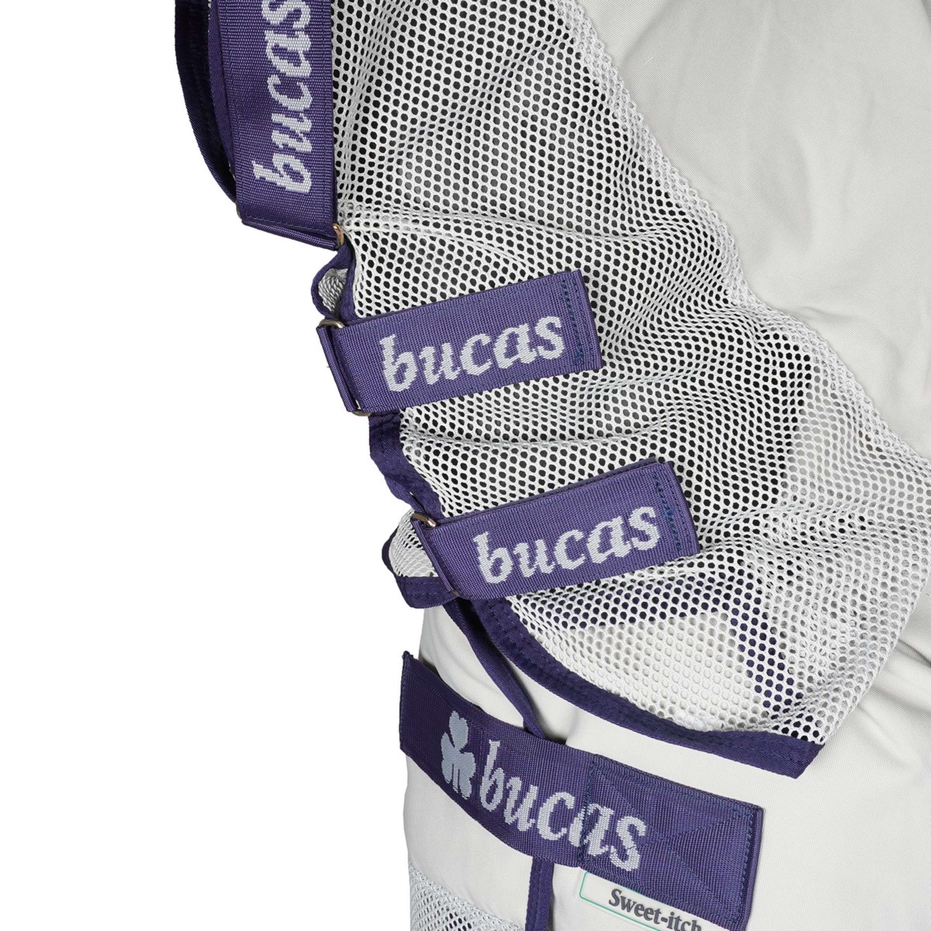 Bucas Ekzemerdecke Sweet-Itch X Light Big Neck Silber - Image 5