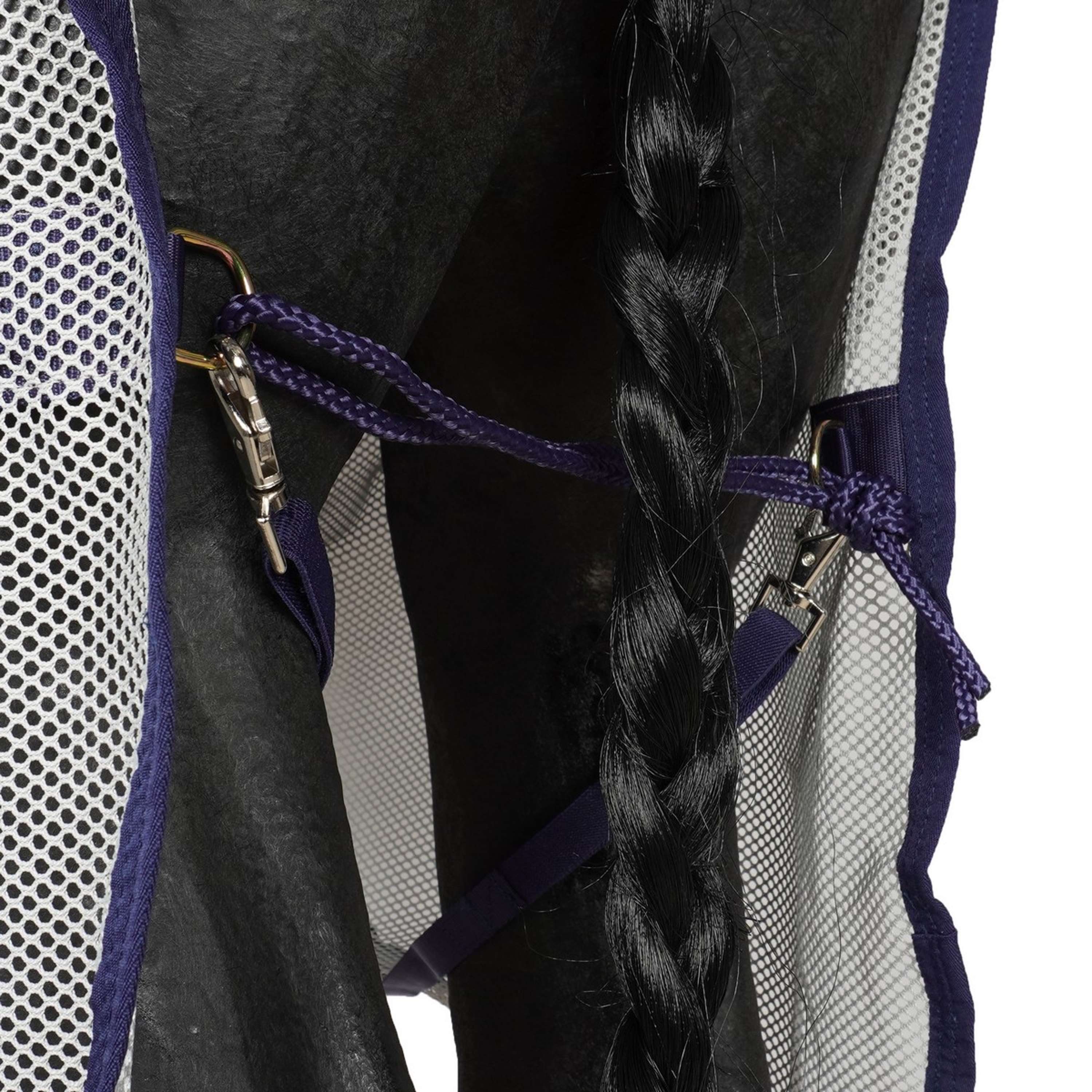 Bucas Ekzemerdecke Sweet-Itch X Light Big Neck Silber - Image 8