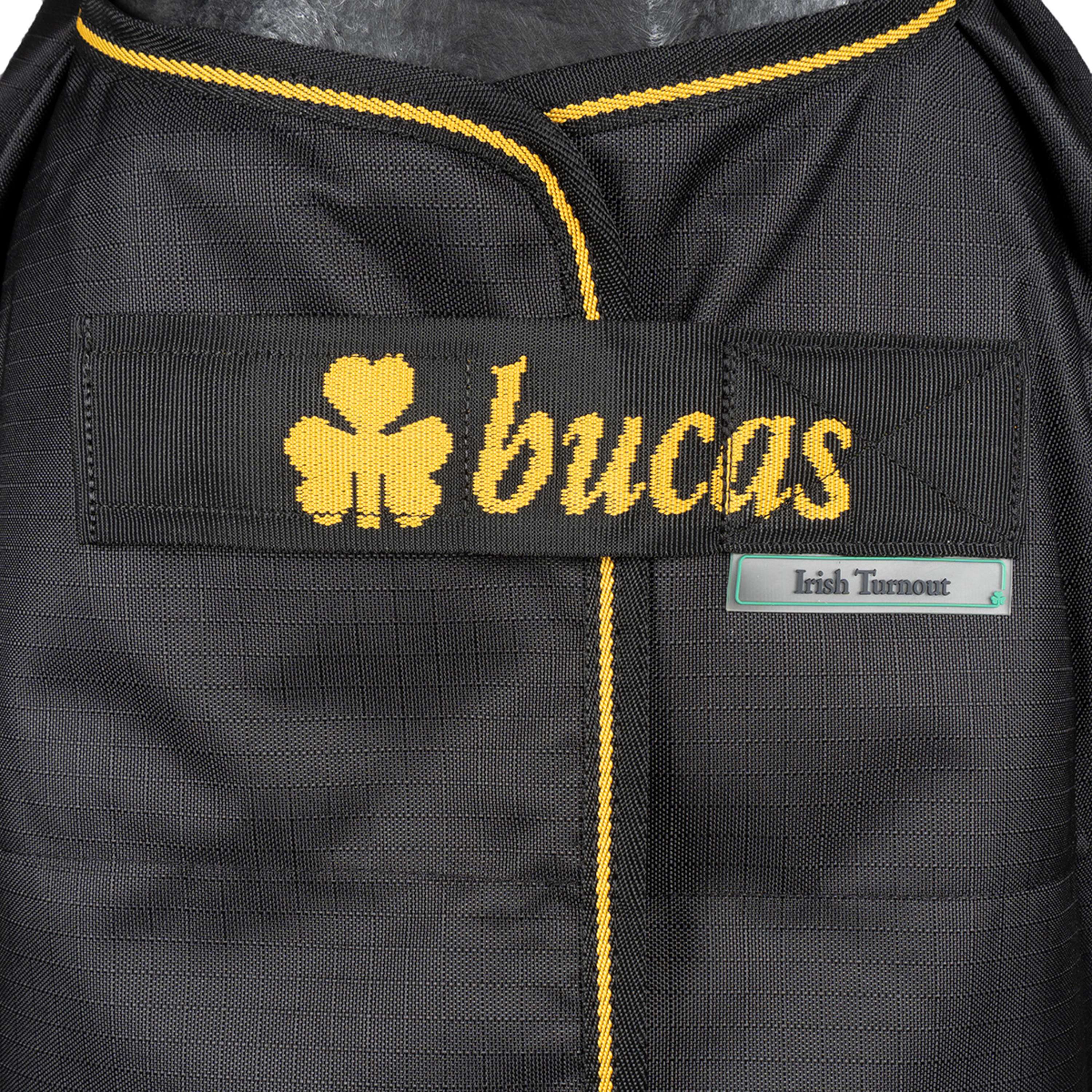 Bucas Irish Turnout 250g Schwarz/Gold - Image 6