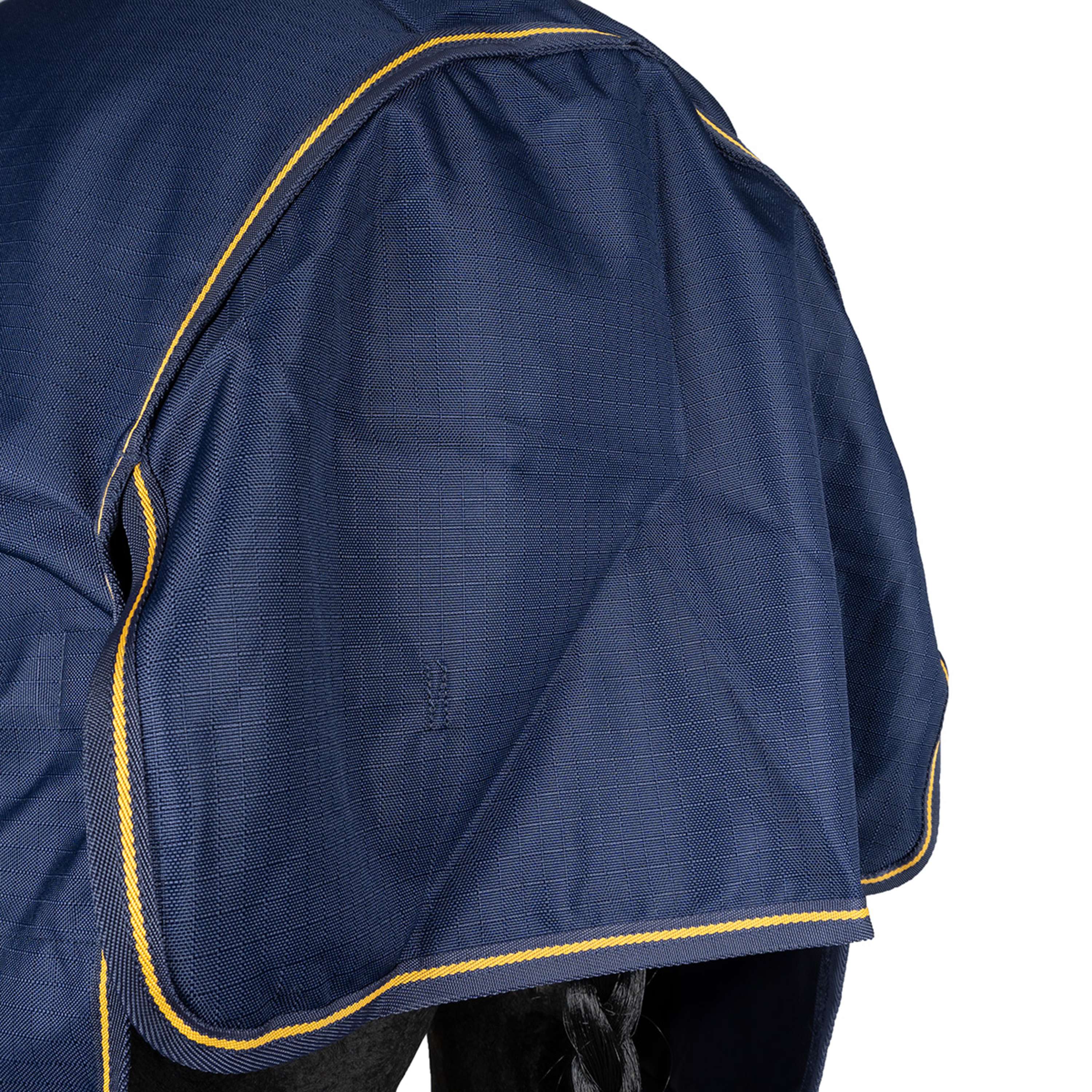 Bucas Irish Turnout Extra 300g Navy/Gold - Image 12