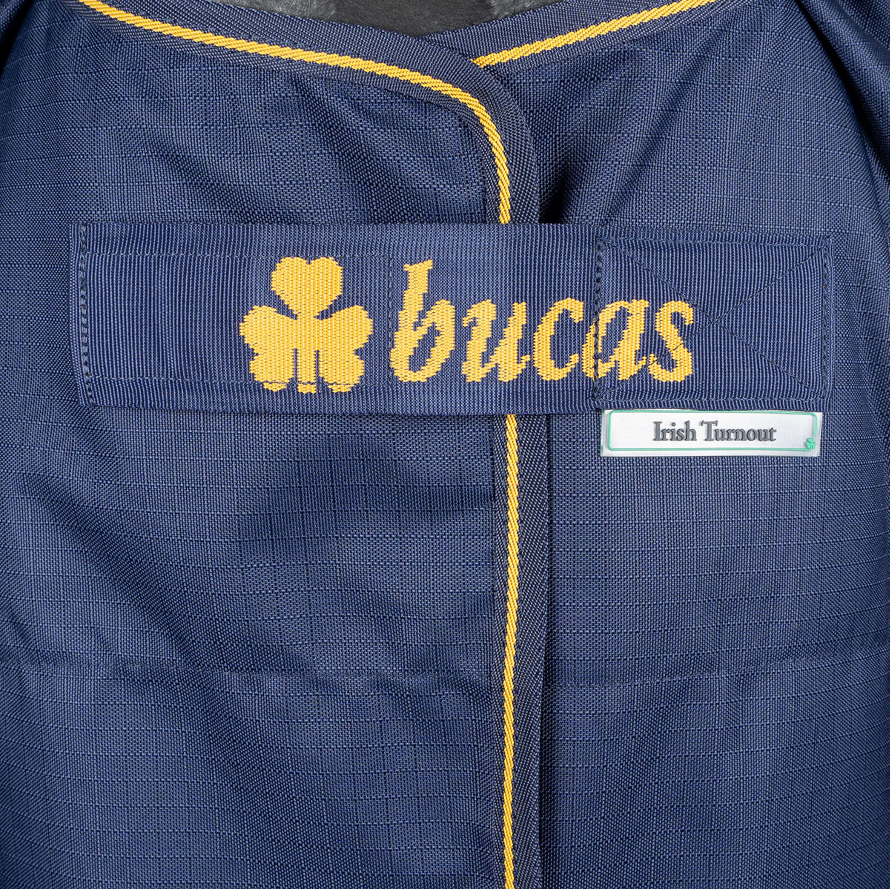 Bucas Irish Turnout Extra 300g Navy/Gold - Image 3