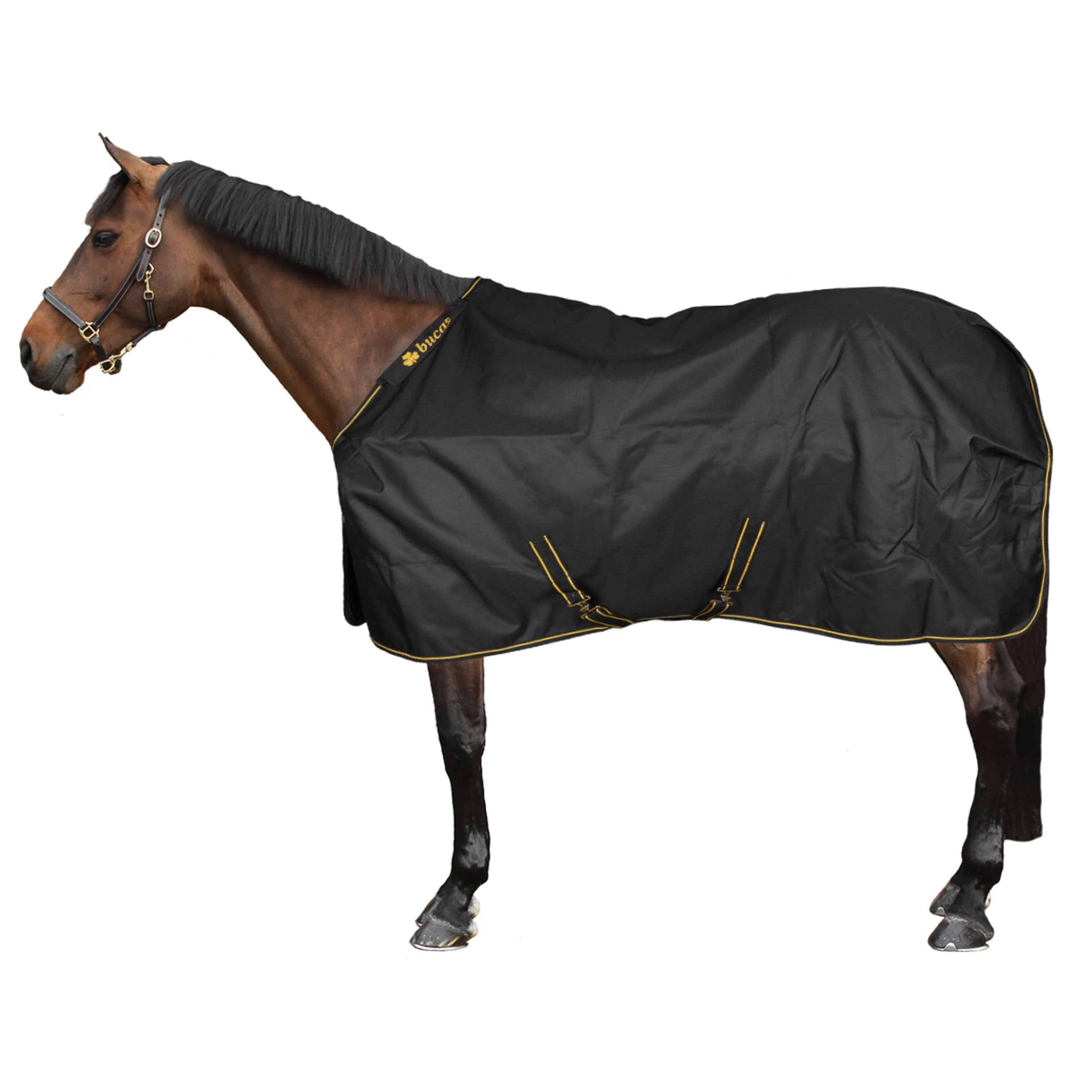 Bucas Irish Turnout Light 50g Schwarz/Gold - Image 2