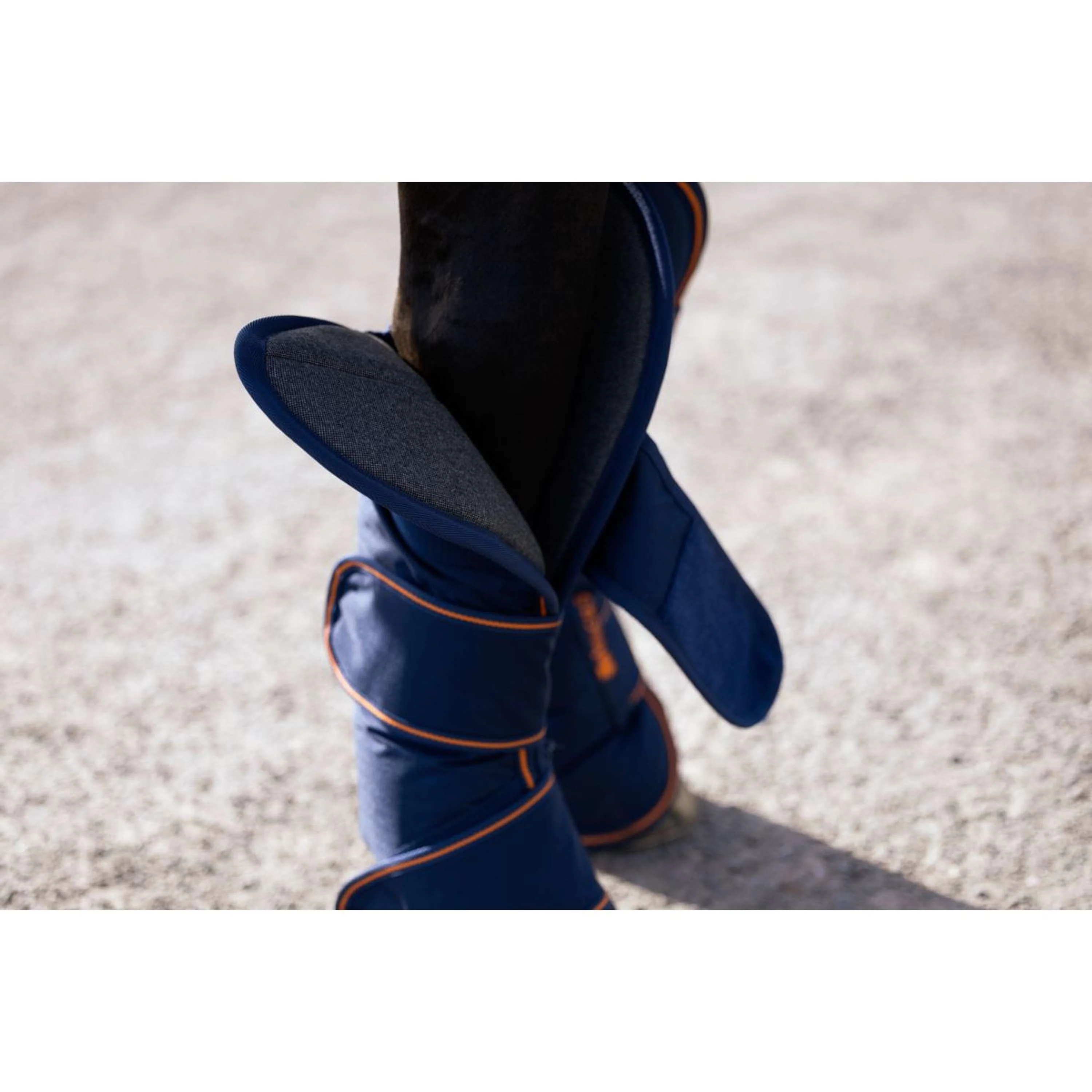 Bucas Transportgamaschen Therapy Navy Orange - Image 4