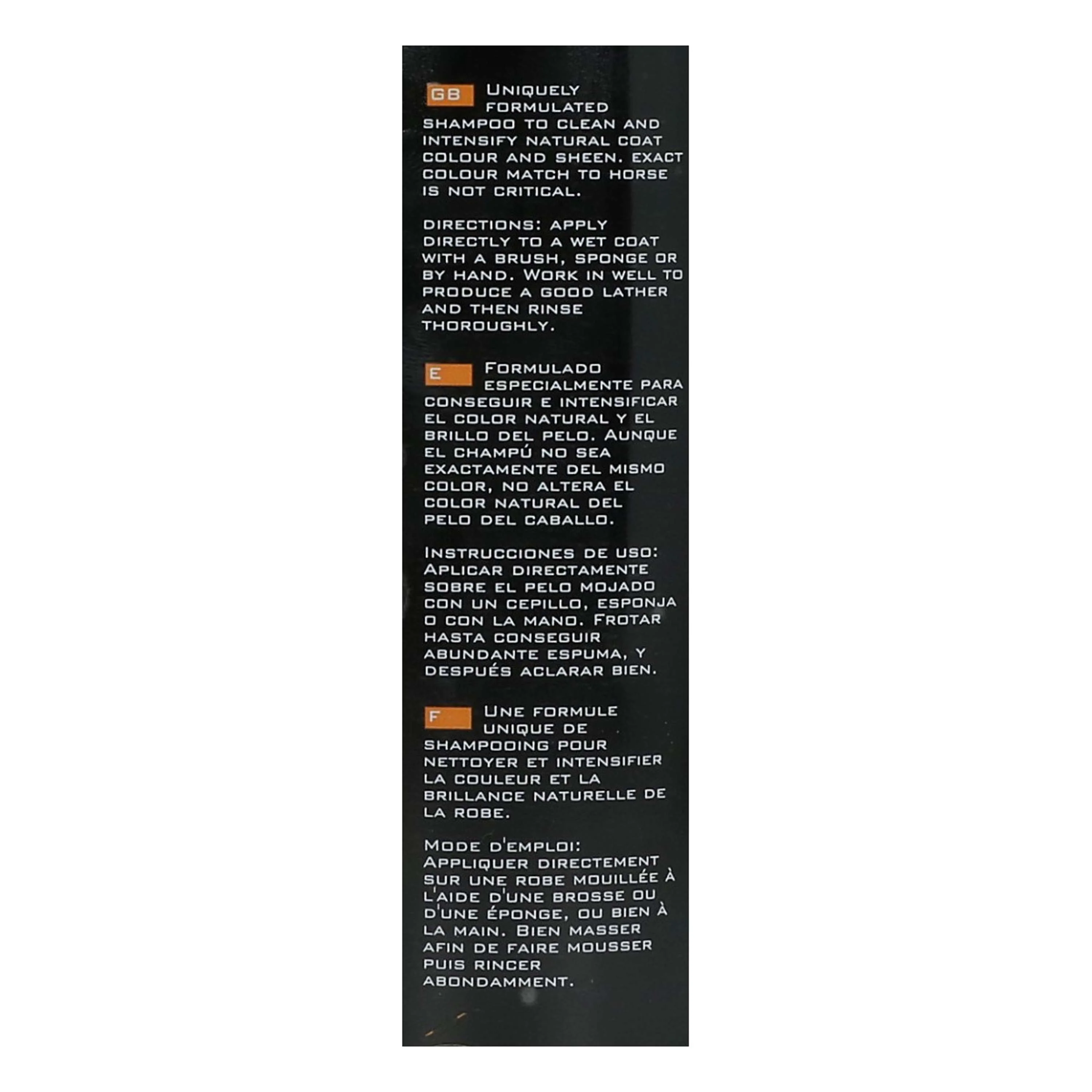 Carr & Day & Martin Shampoo Gallop Colour Schwarz - Image 3