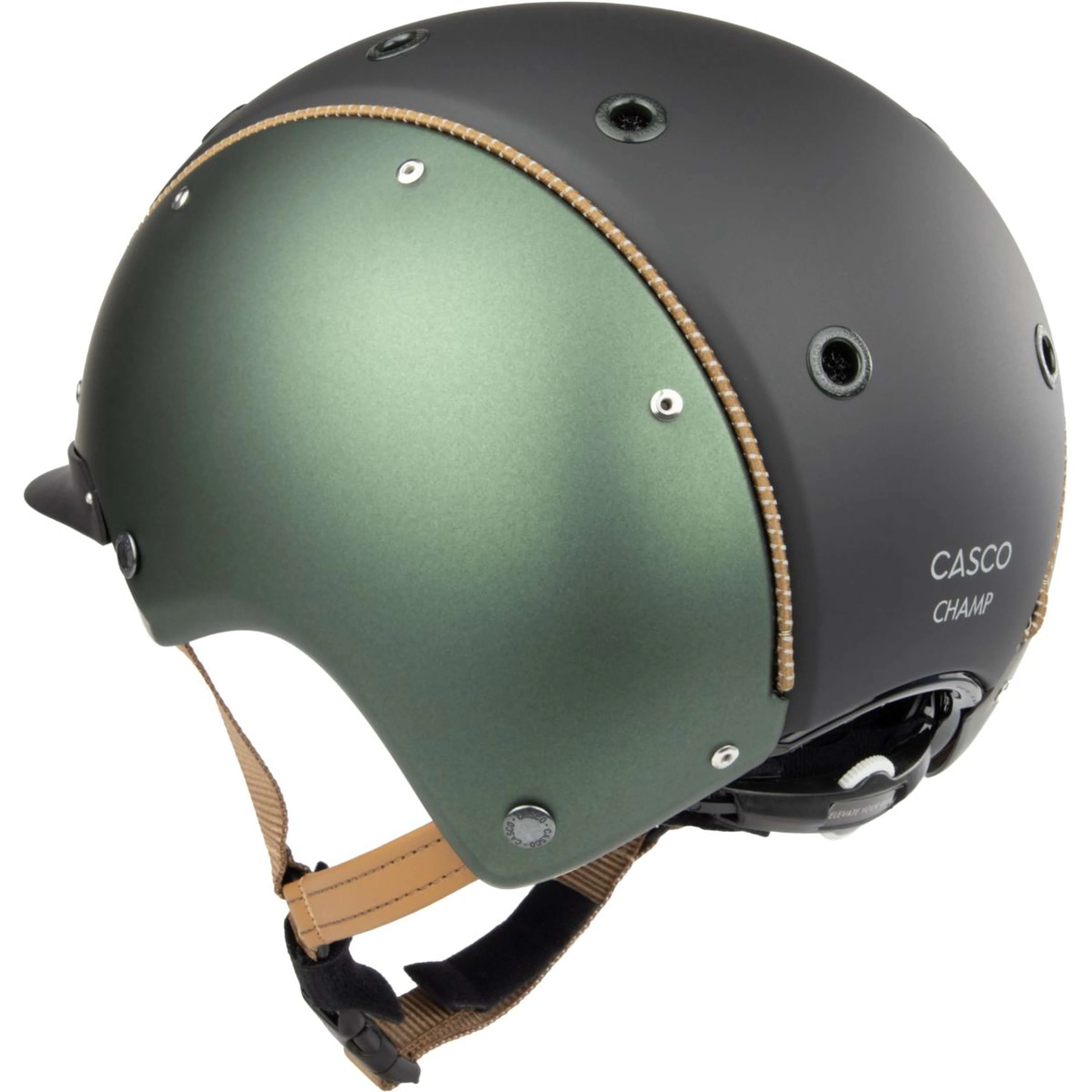 Casco Reithelm Champ Regal Green - Image 4