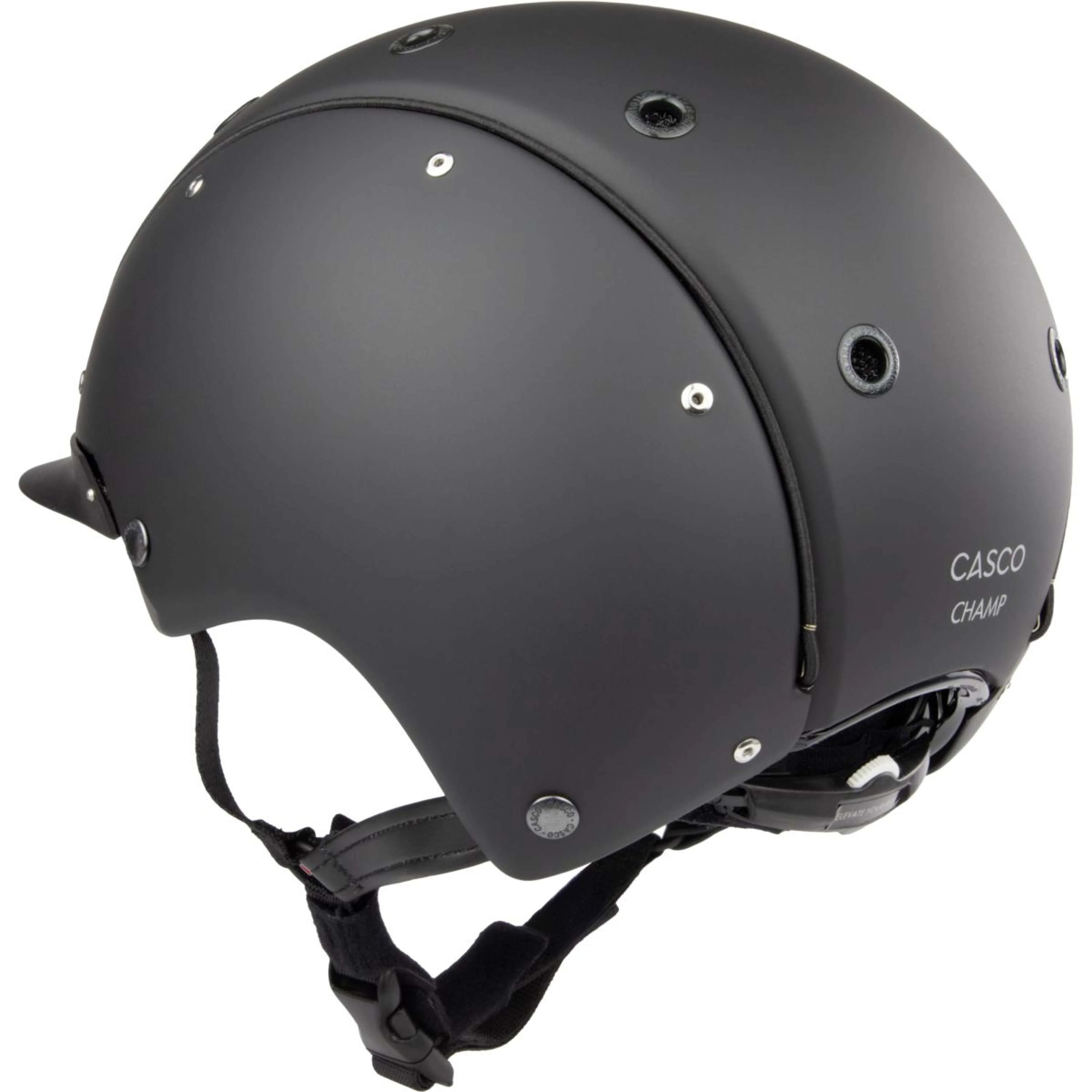 Casco Reithelm Champ Prime Black - Image 4