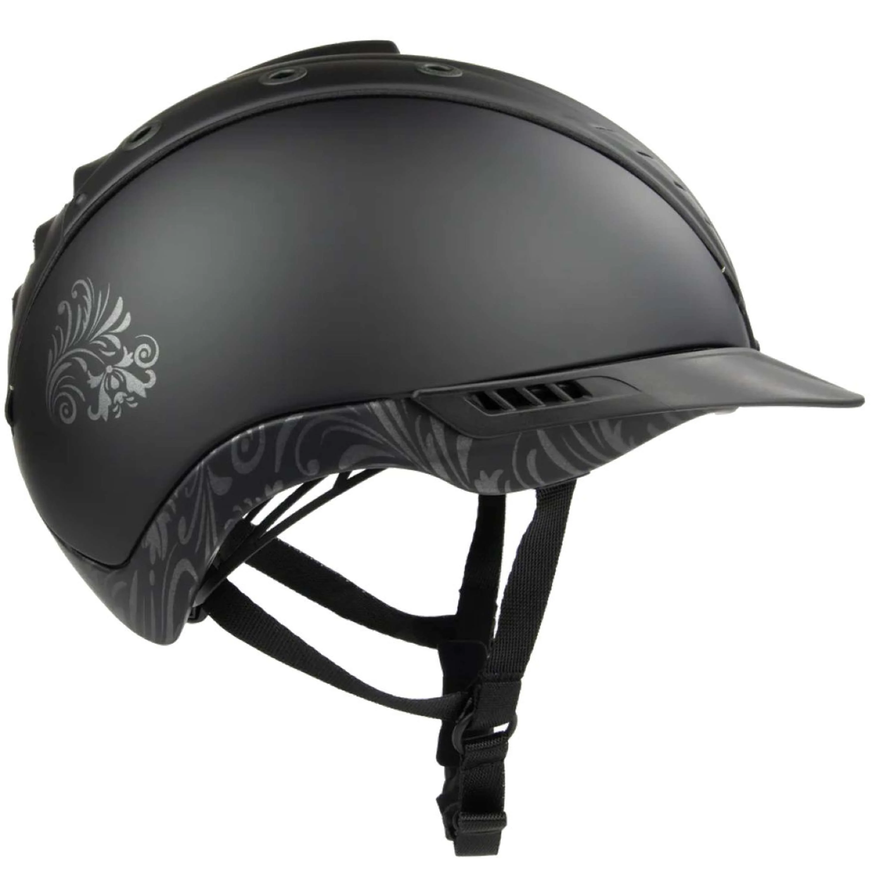 Casco Reithelm Mistrall 2 Floral Black - Image 3