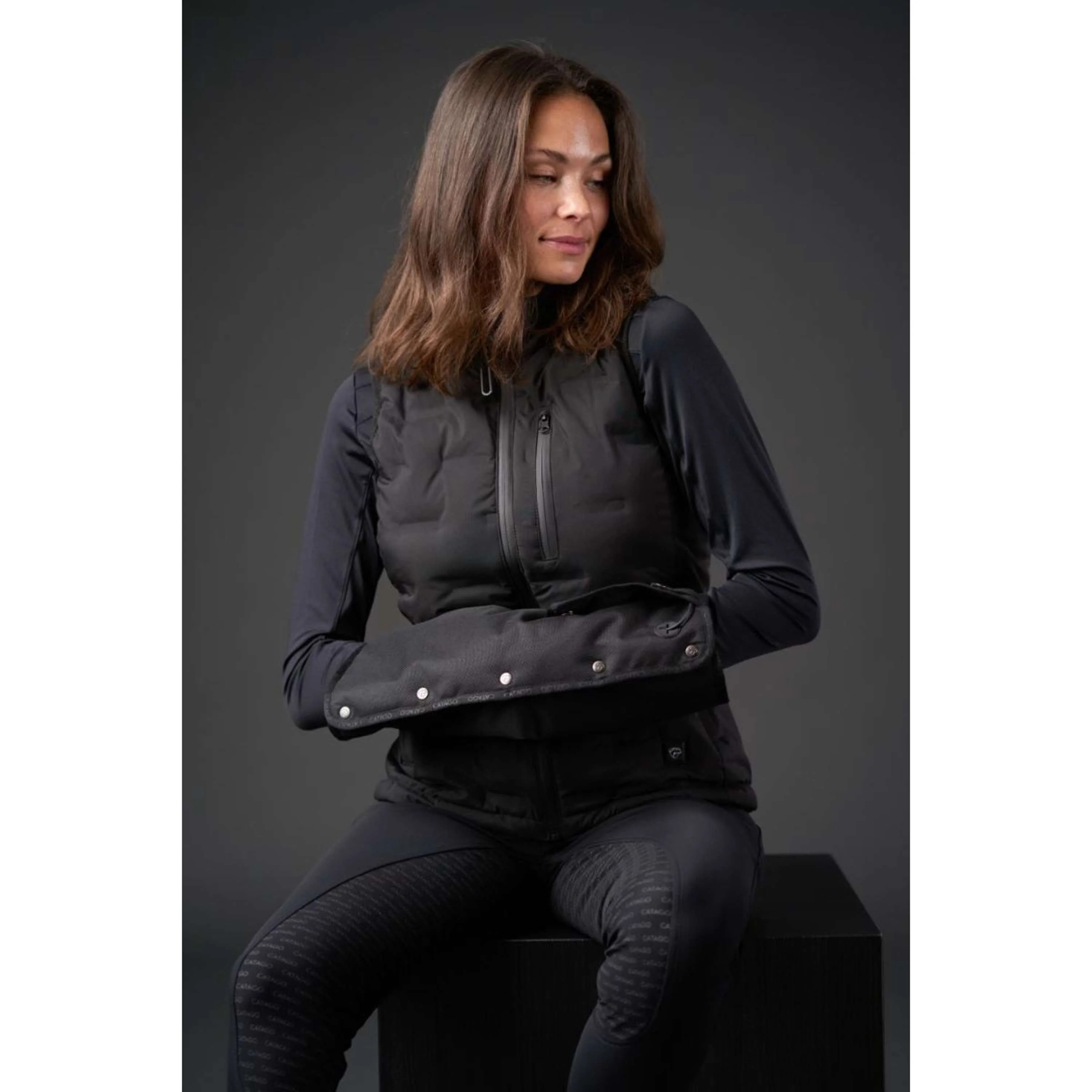 Catago Beheiztes Kissen Heated Schwarz - Image 5