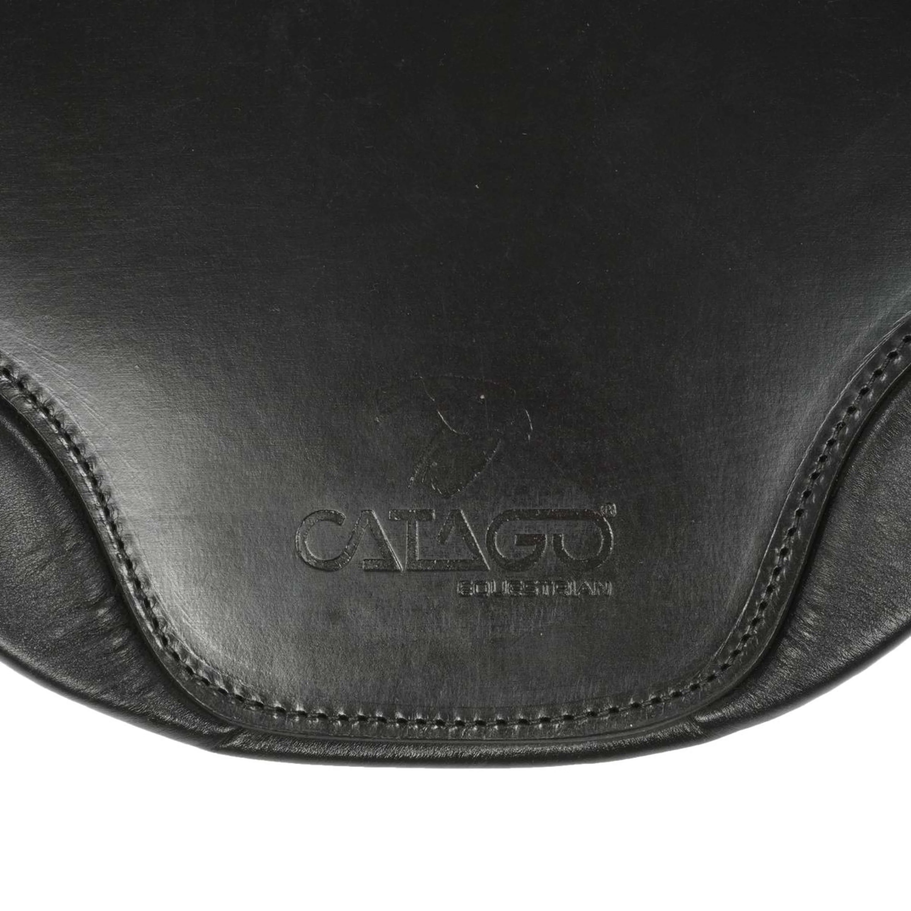 Catago Dressurgurt Leder Schwarz - Image 6