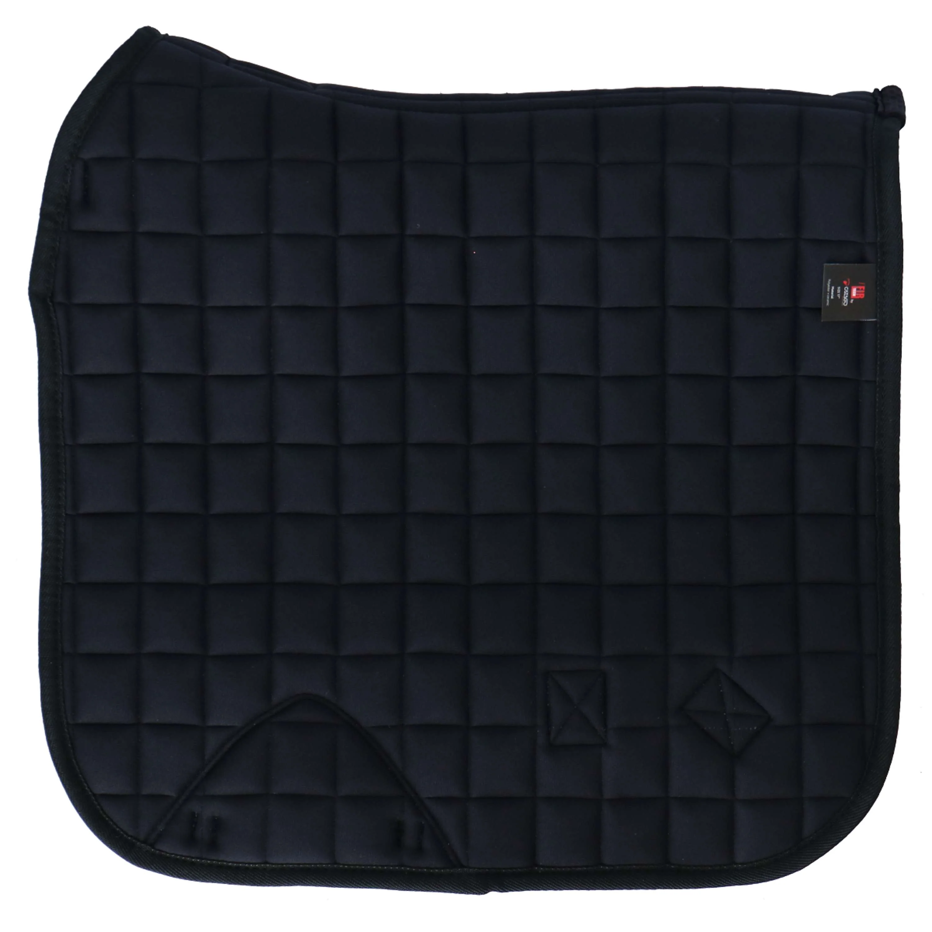 Catago Schabracke FIR-Tech mit Gummizug Dressur Schwarz - Image 2